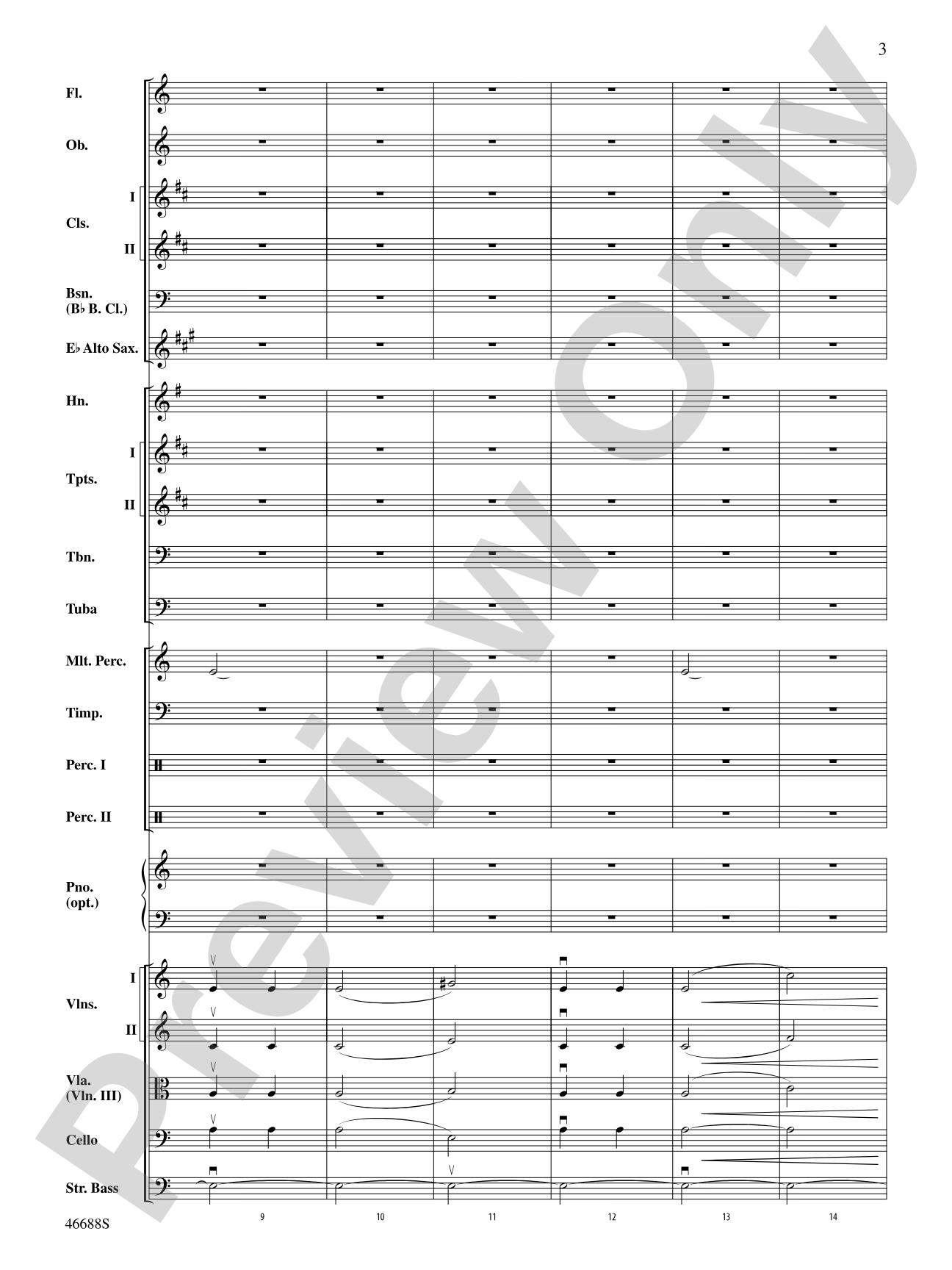 Russian Christmas Music: Score