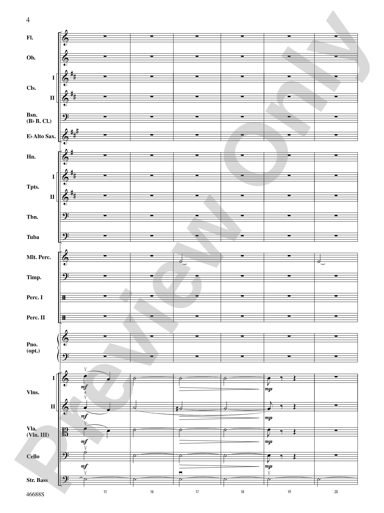 Russian Christmas Music: Score