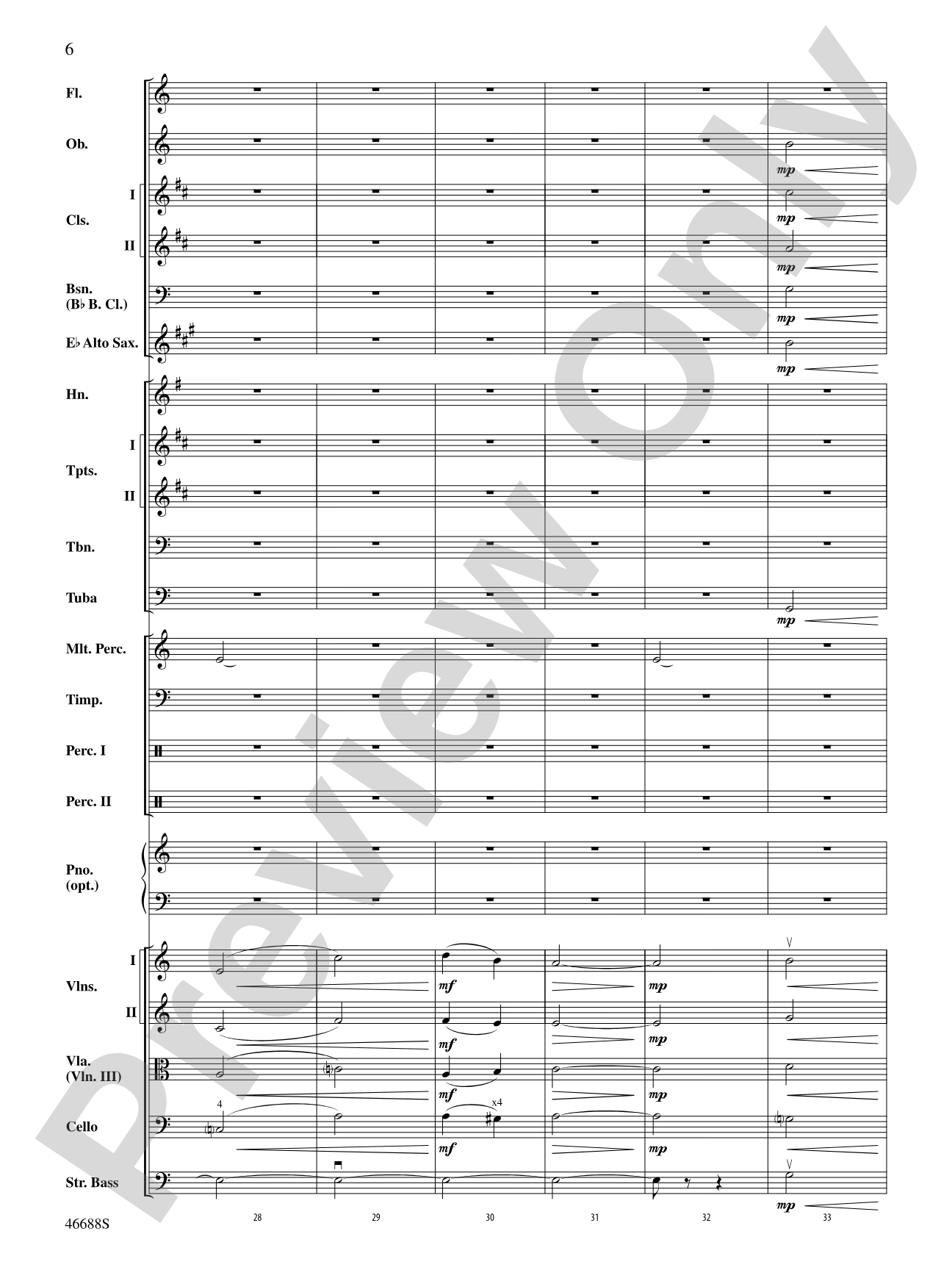 Russian Christmas Music: Score