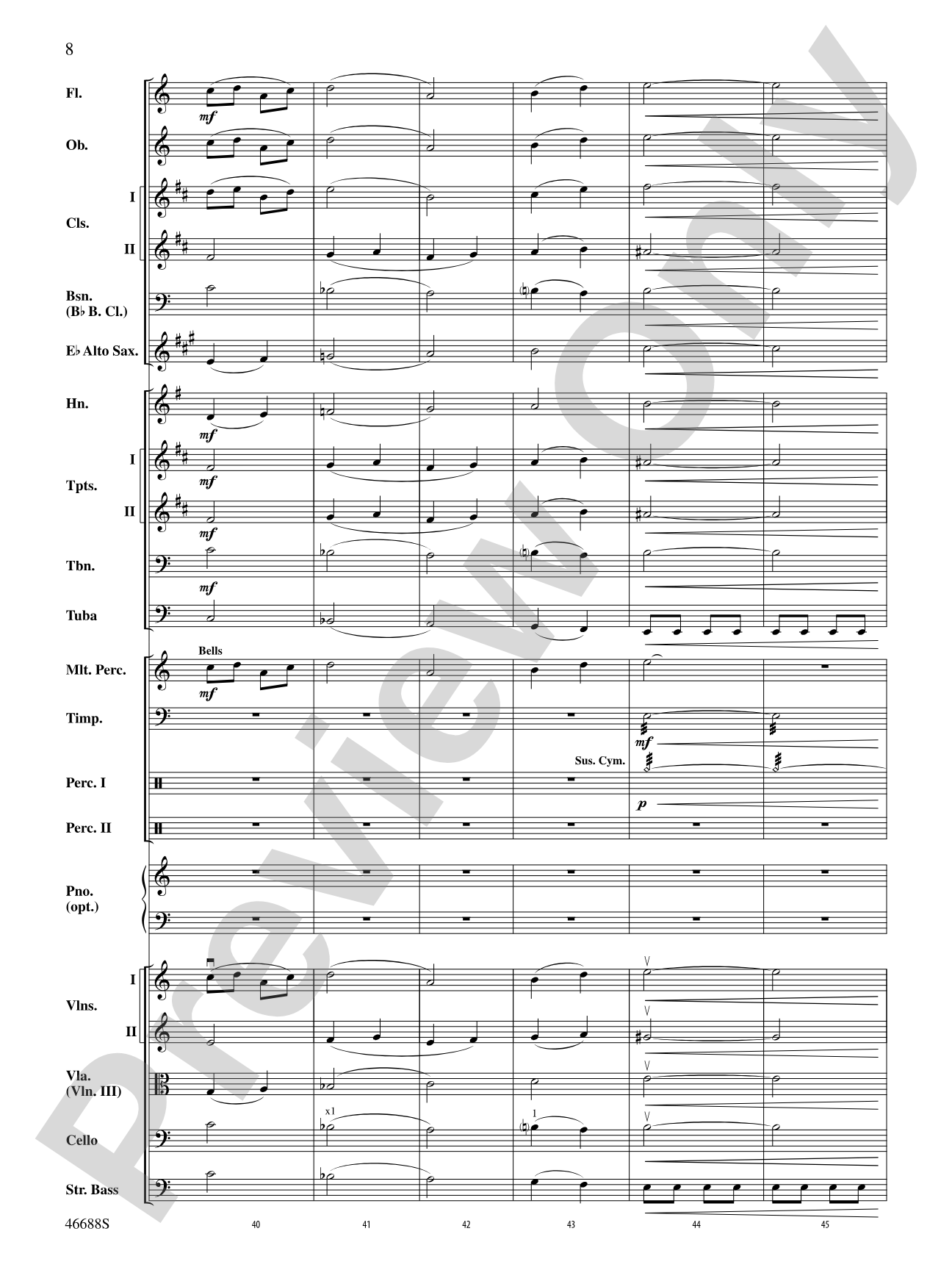 Russian Christmas Music: Score