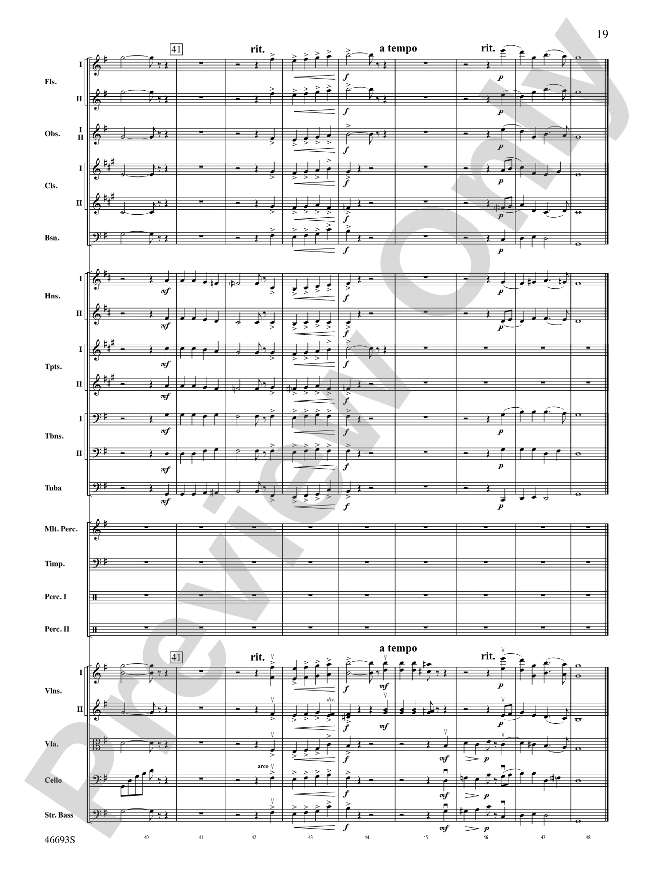 Suite of Carols: Full Orchestra Conductor Score & Parts