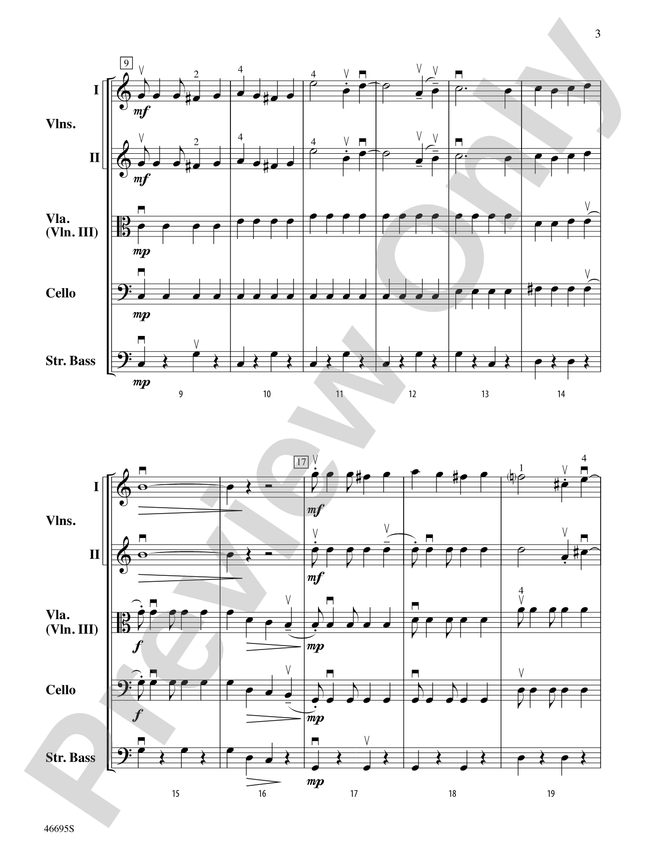 Mele Kalikimaka: String Orchestra Conductor Score & Parts