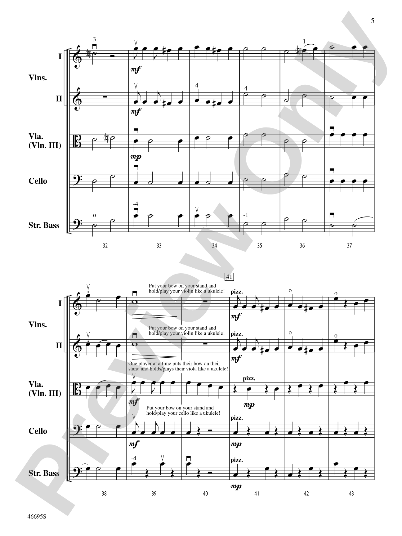Mele Kalikimaka: String Orchestra Conductor Score & Parts