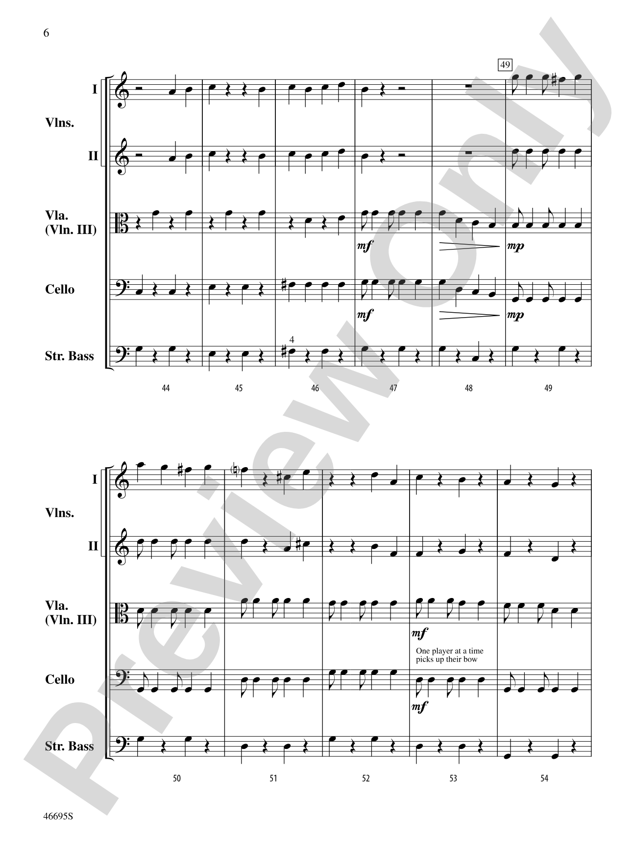 Mele Kalikimaka: String Orchestra Conductor Score & Parts