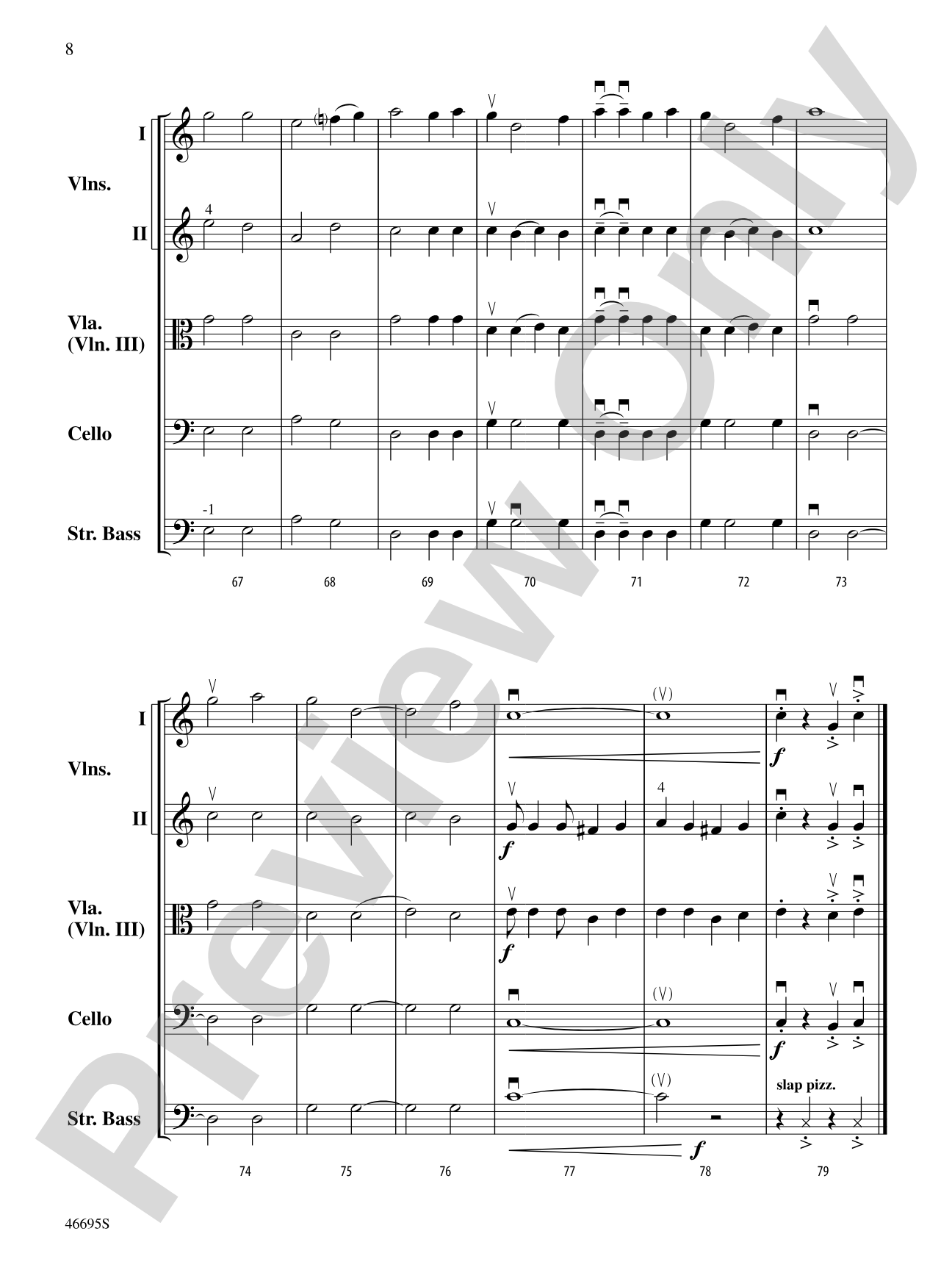 Mele Kalikimaka: String Orchestra Conductor Score & Parts