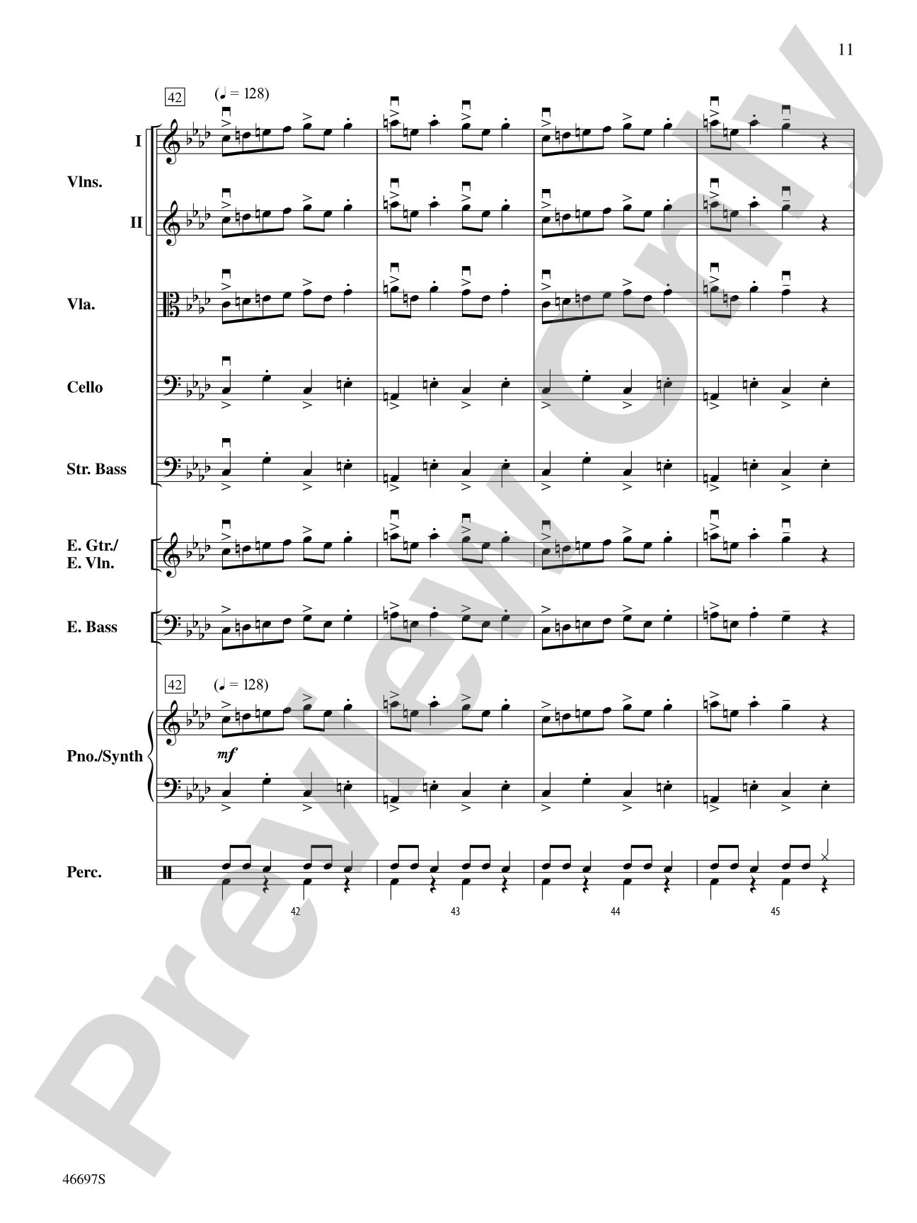The Mountain: String Orchestra Conductor Score & Parts