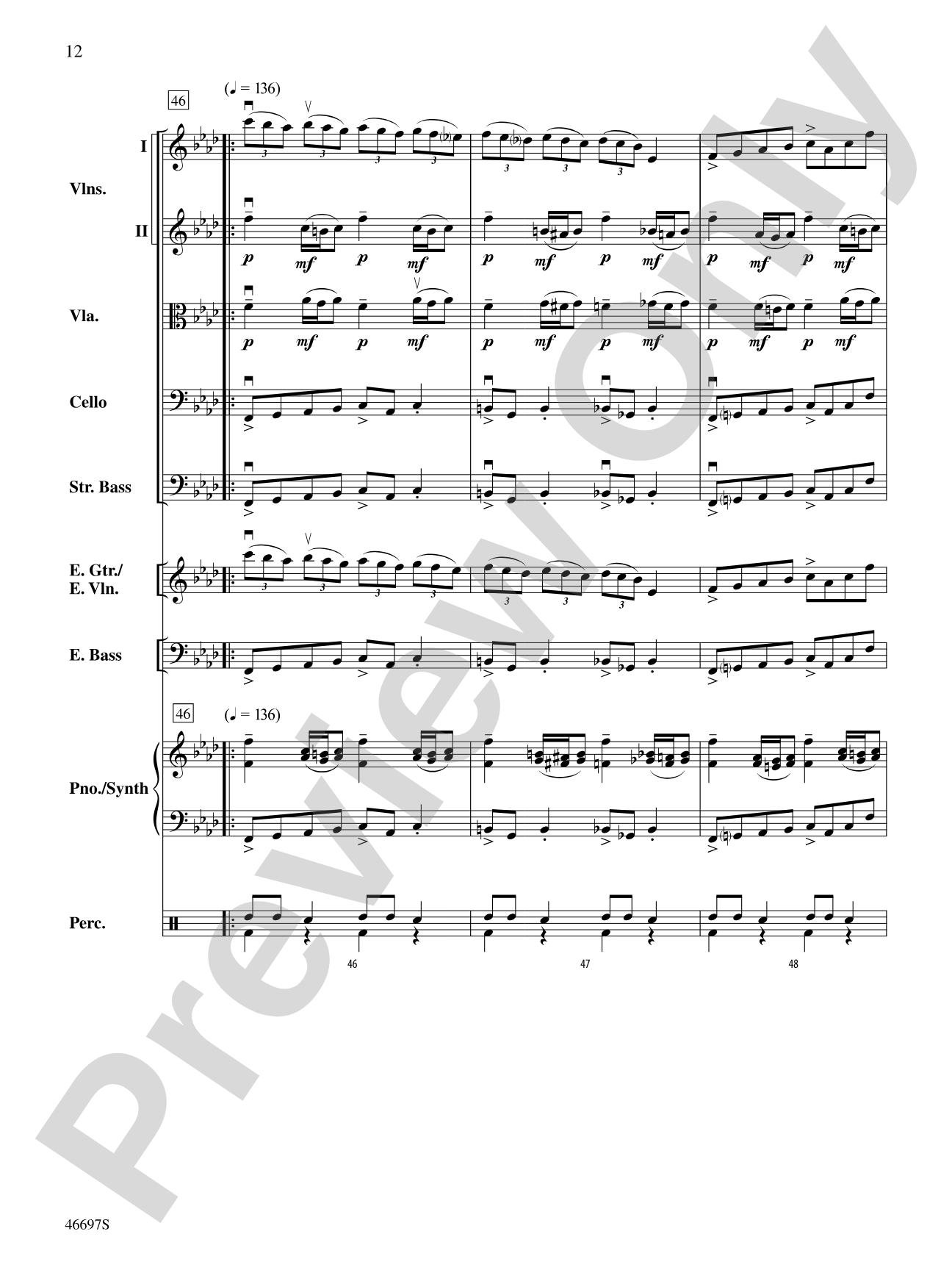 The Mountain: String Orchestra Conductor Score & Parts