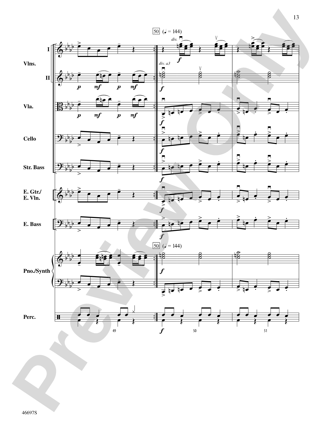 The Mountain: String Orchestra Conductor Score & Parts