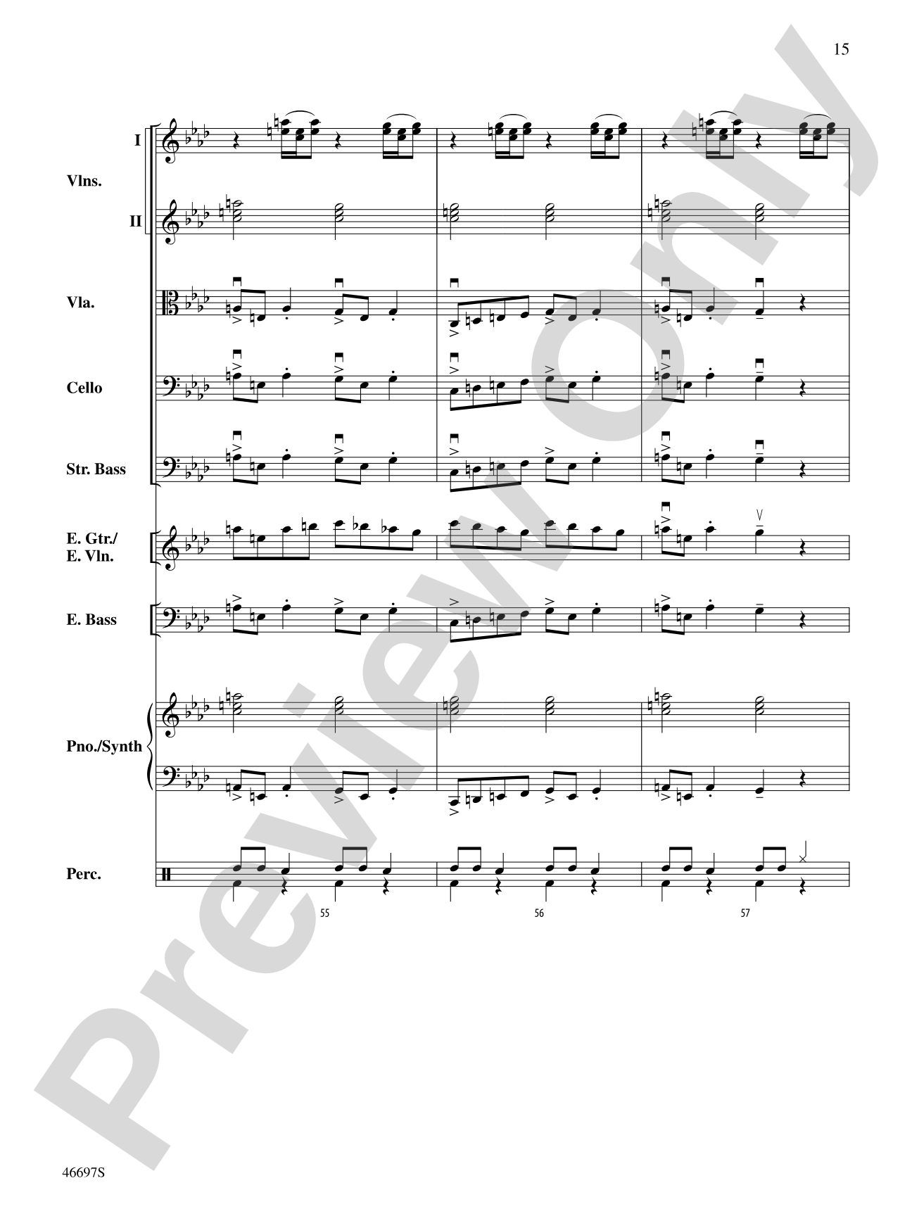 The Mountain: String Orchestra Conductor Score & Parts