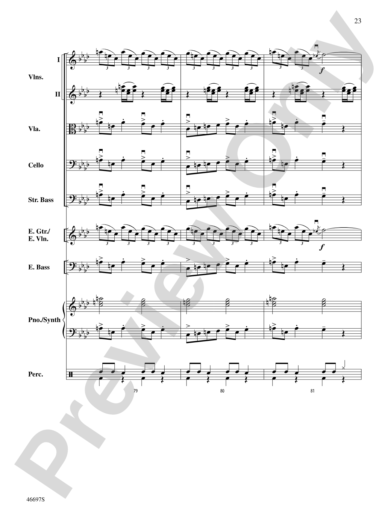 The Mountain: String Orchestra Conductor Score & Parts