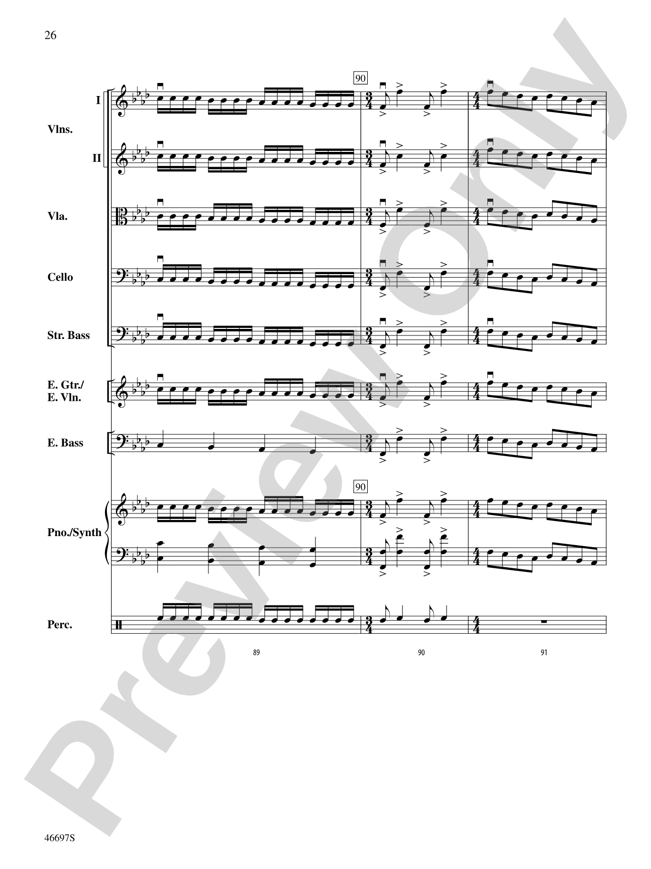 The Mountain: String Orchestra Conductor Score & Parts