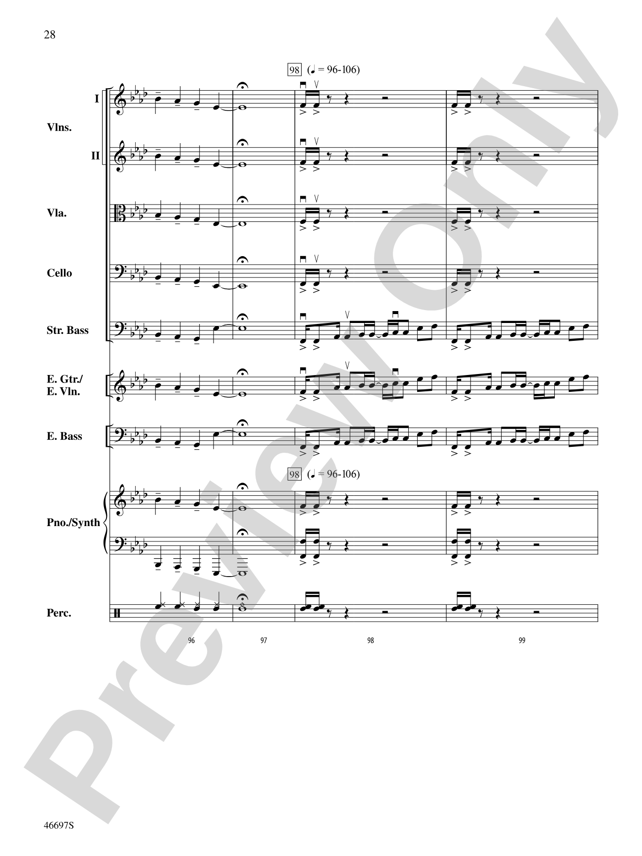 The Mountain: String Orchestra Conductor Score & Parts