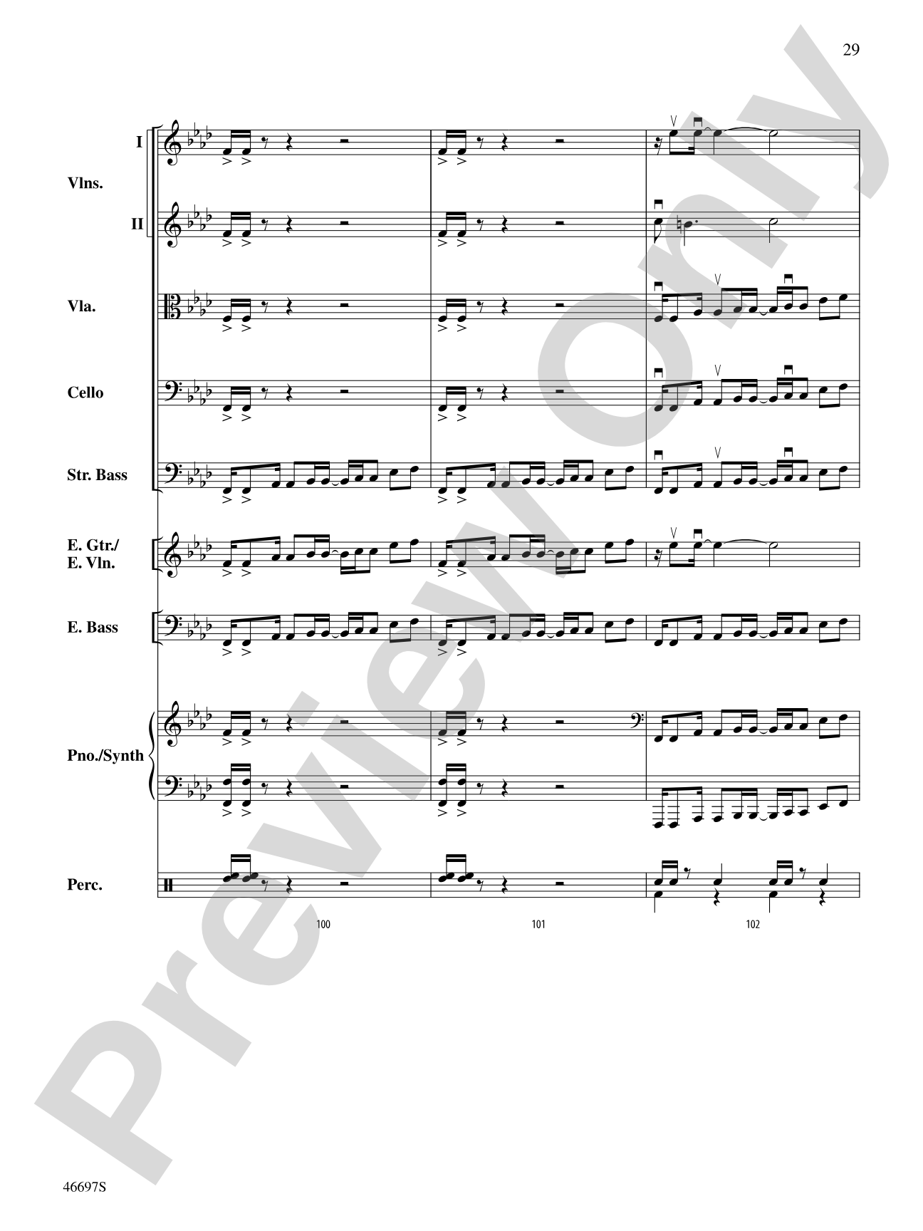 The Mountain: String Orchestra Conductor Score & Parts