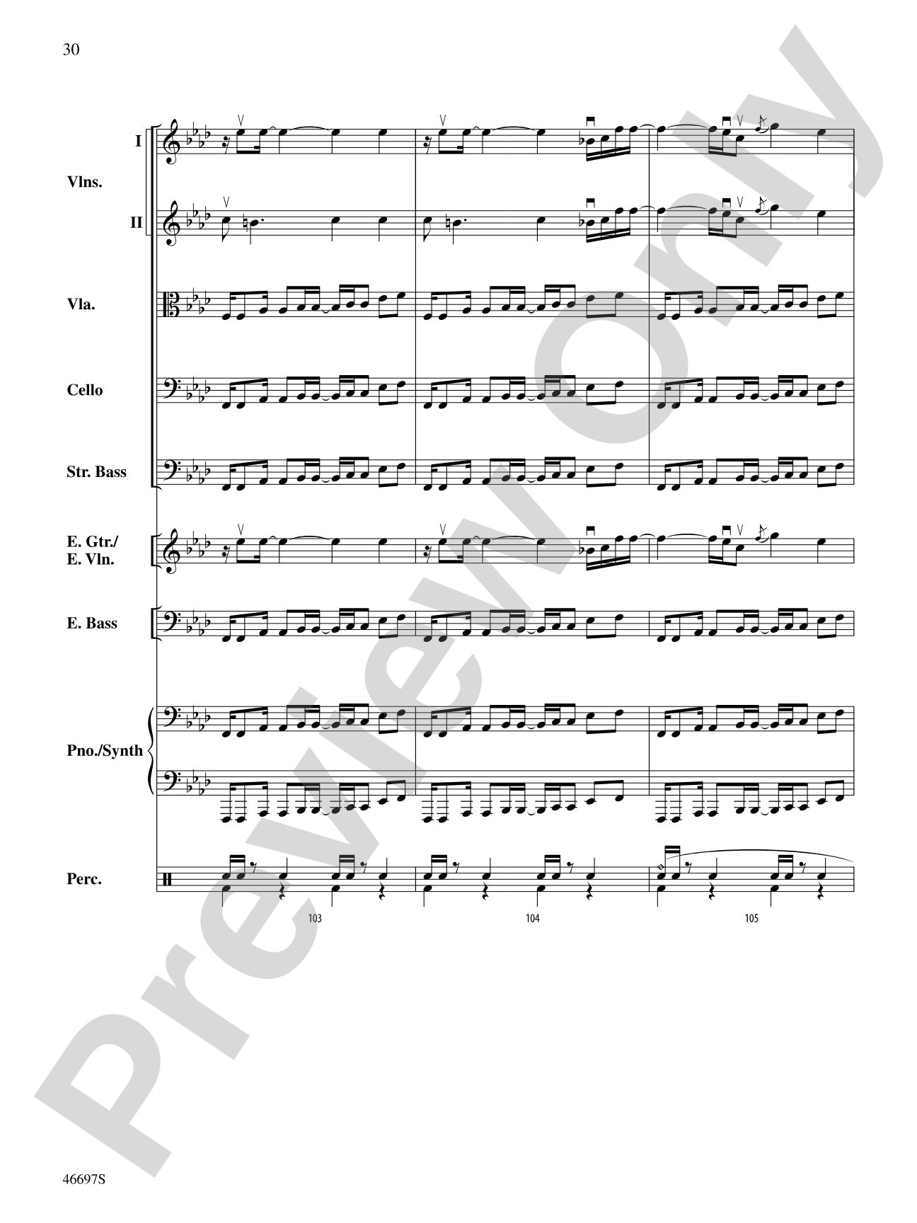 The Mountain: String Orchestra Conductor Score & Parts