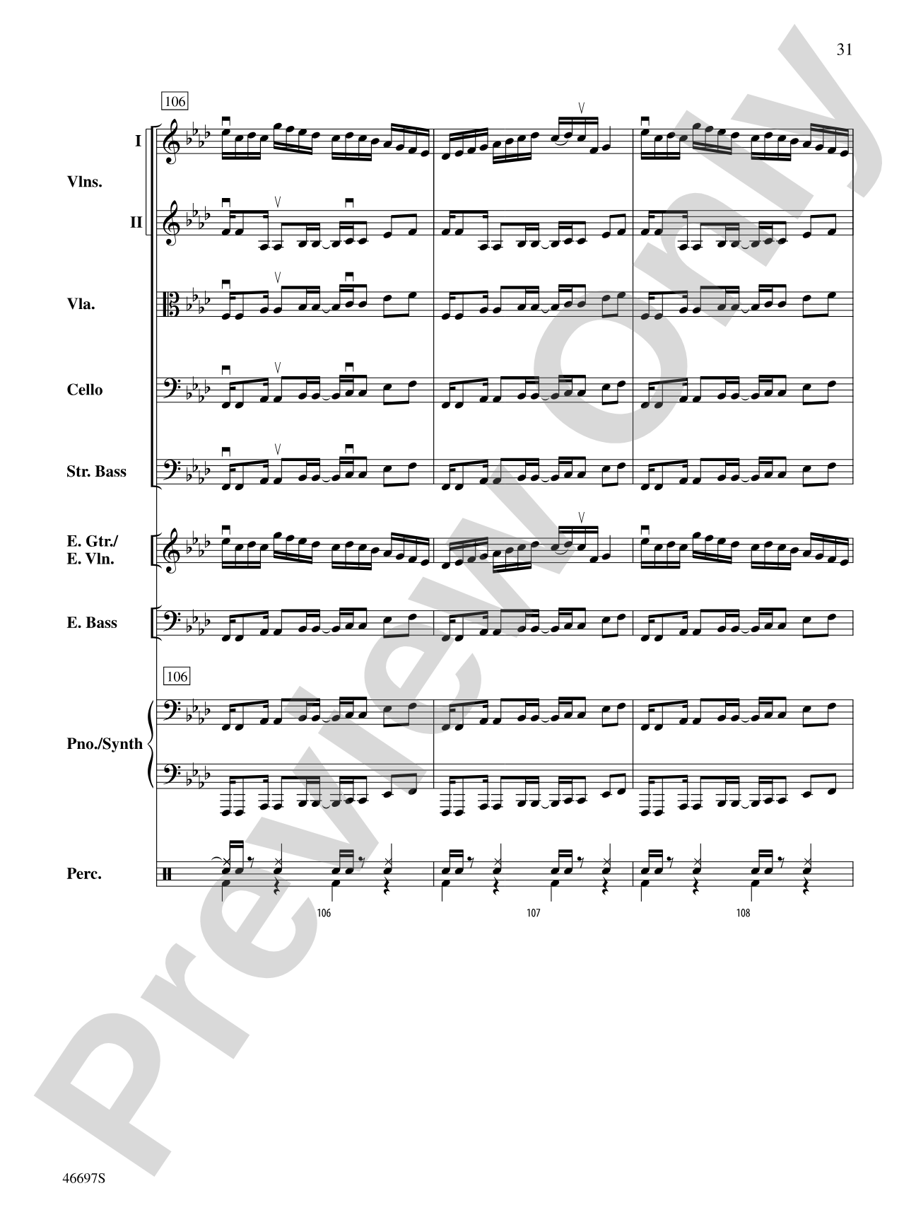 The Mountain: String Orchestra Conductor Score & Parts