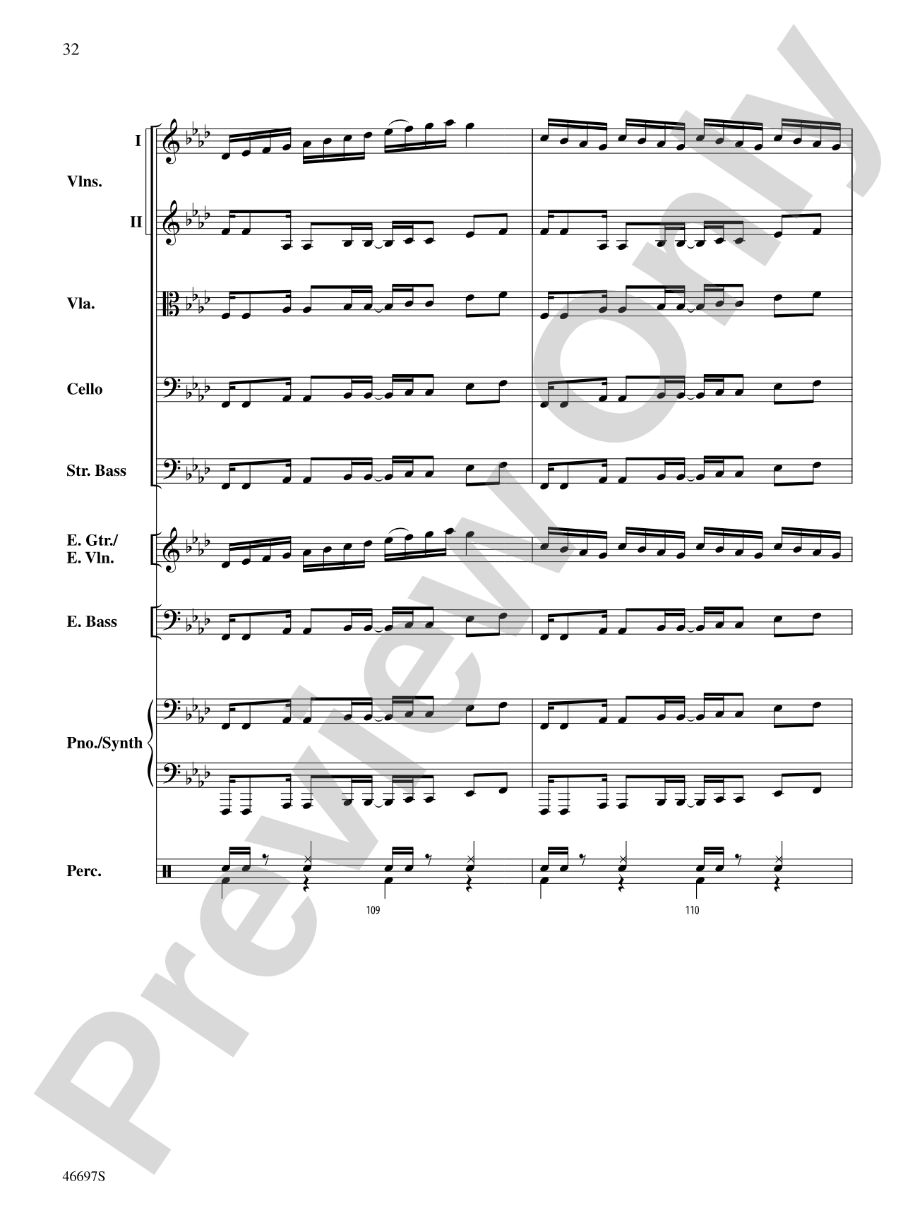 The Mountain: String Orchestra Conductor Score & Parts