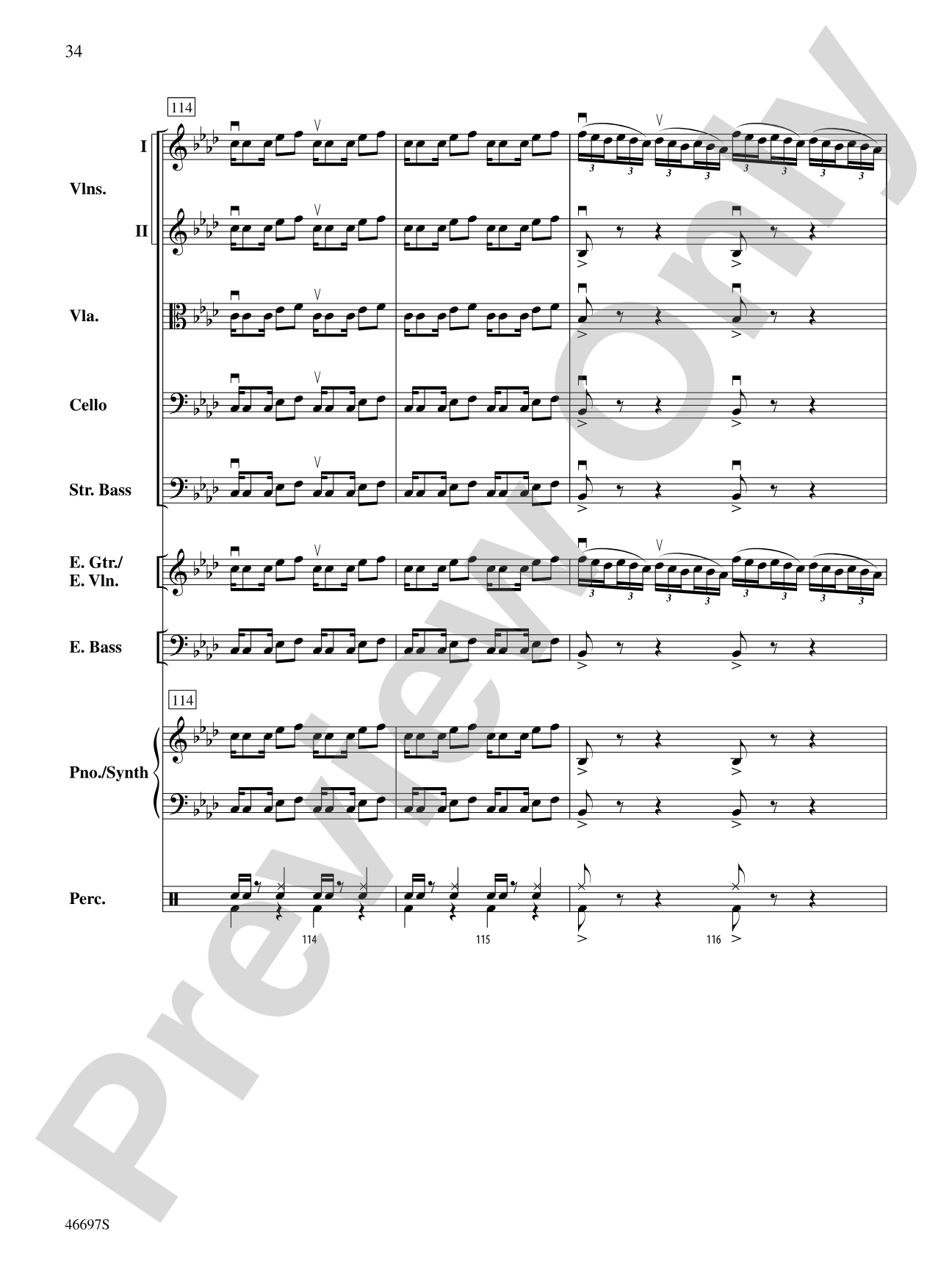 The Mountain: String Orchestra Conductor Score & Parts