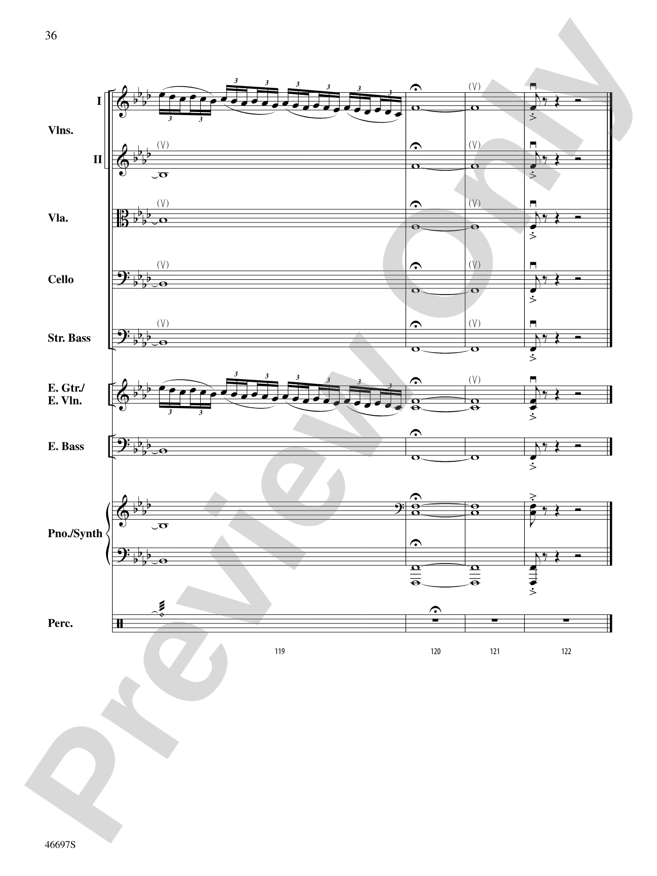 The Mountain: String Orchestra Conductor Score & Parts