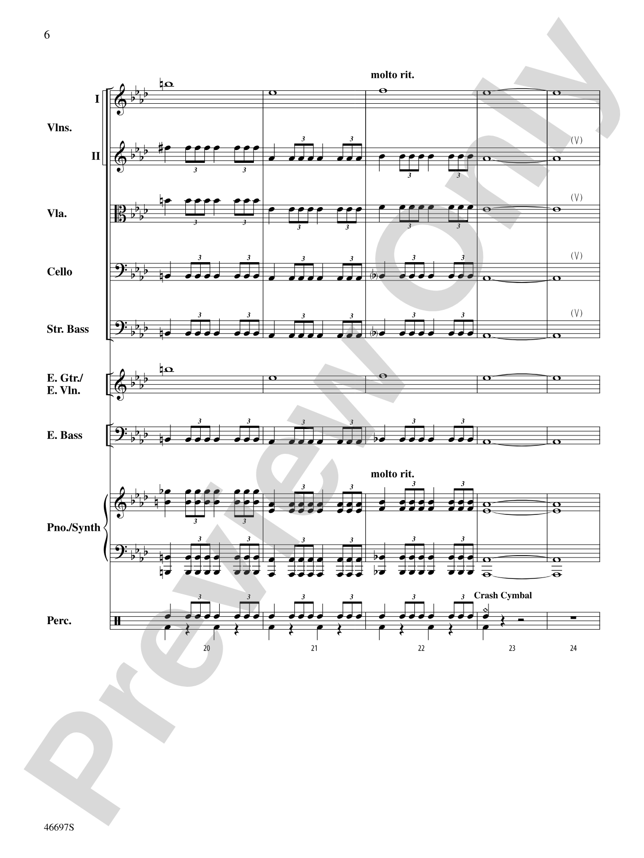 The Mountain: String Orchestra Conductor Score & Parts