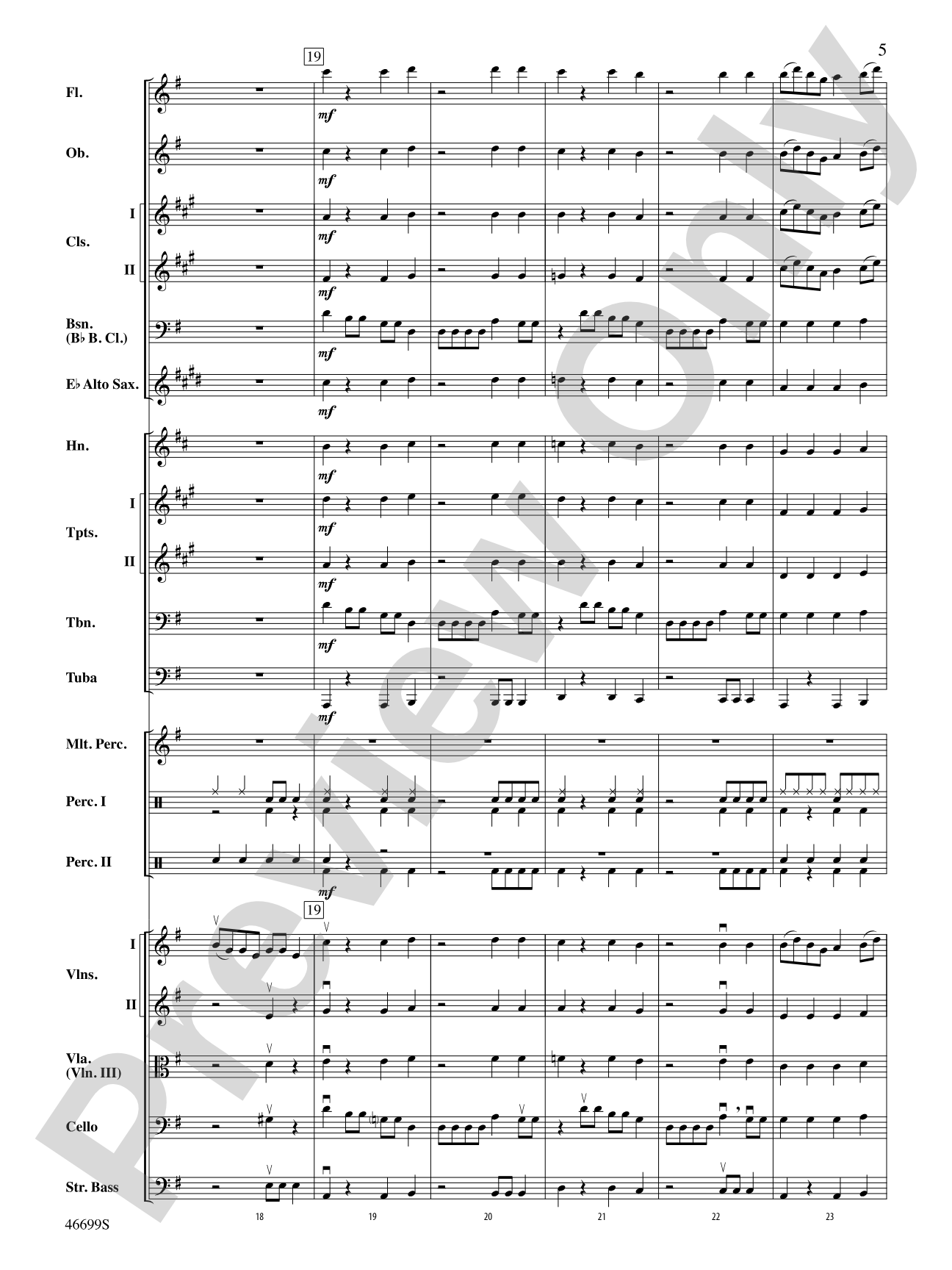 That's What I Like: Full Orchestra Conductor Score & Parts