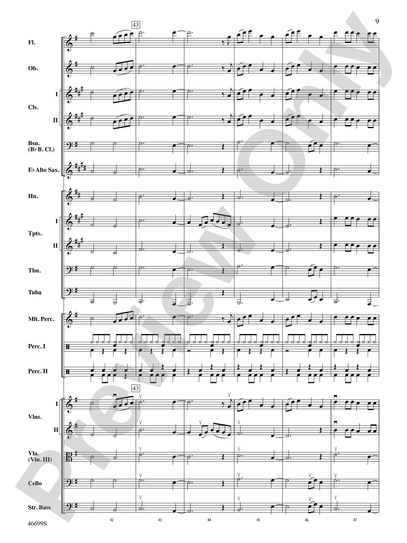 That's What I Like: Full Orchestra Conductor Score & Parts