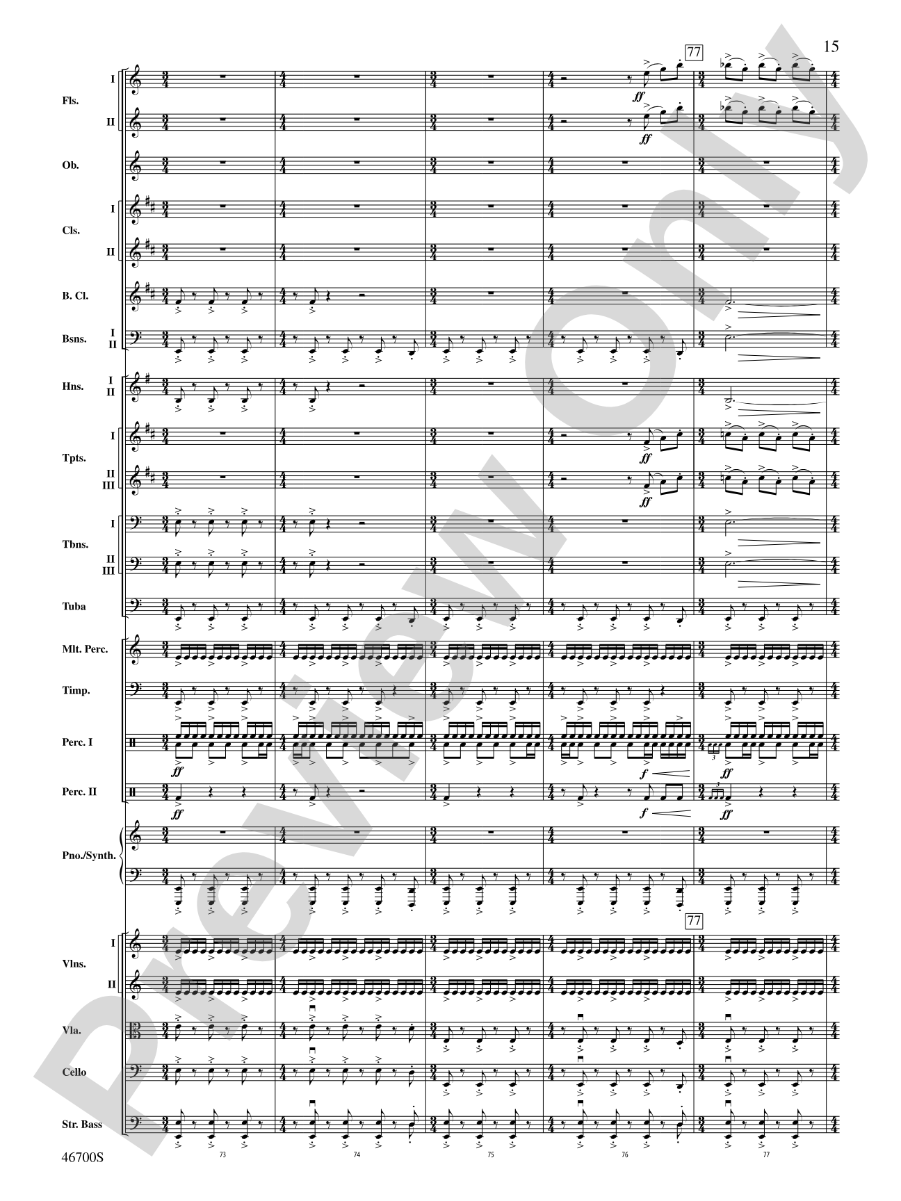 Wonder Woman: From the Warner Bros. Soundtrack: Full Orchestra Conductor Score & Parts