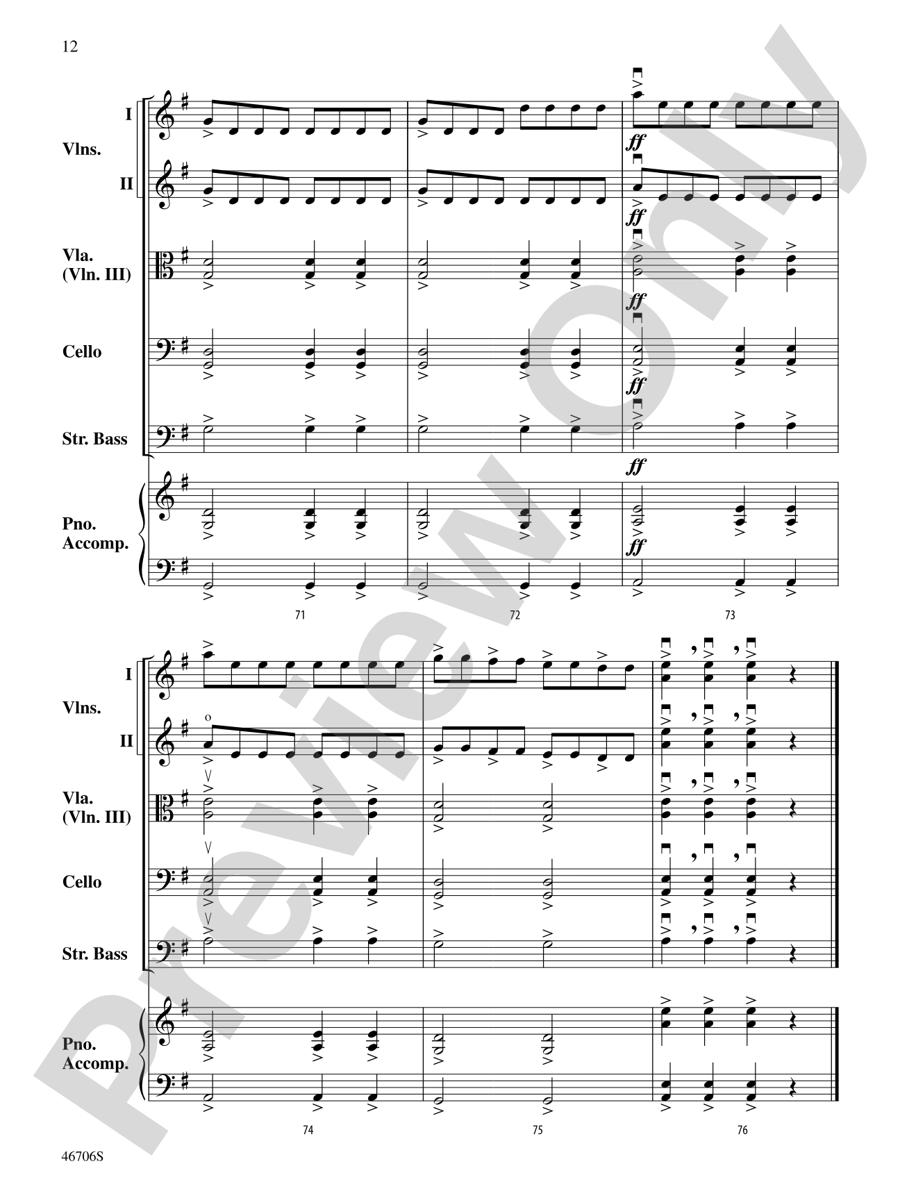 Reel Time: String Orchestra Conductor Score & Parts