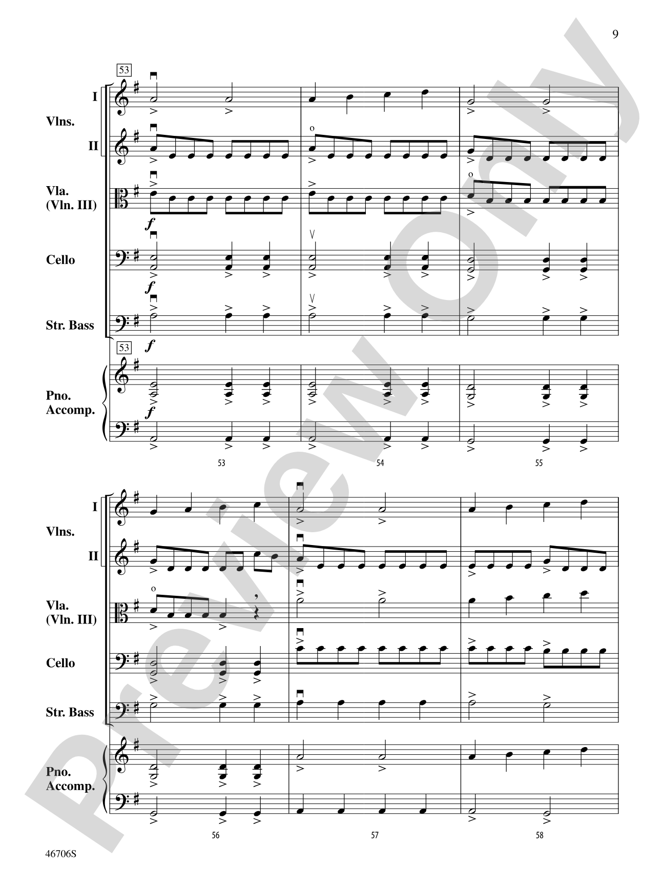 Reel Time: String Orchestra Conductor Score & Parts