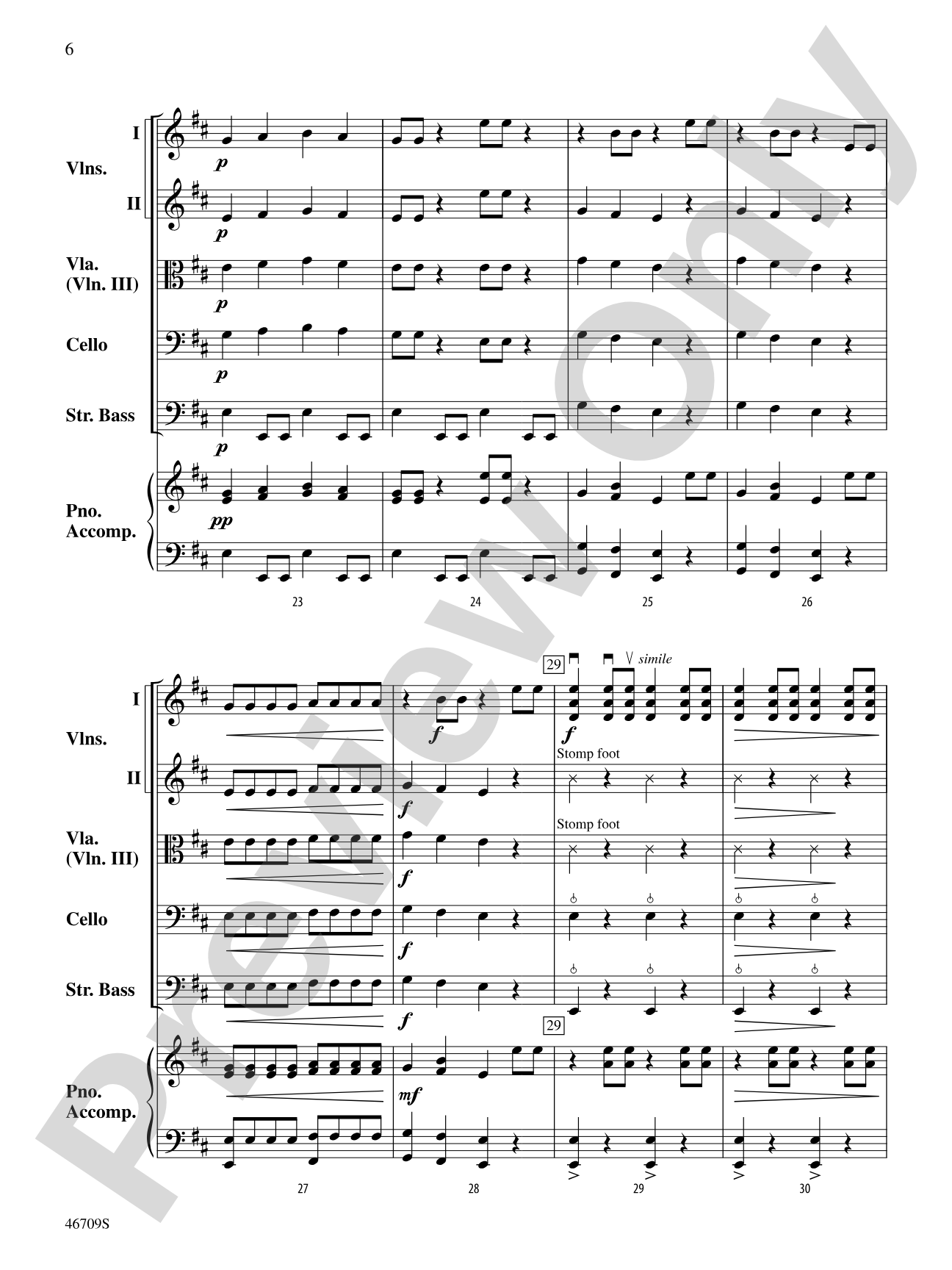 Bottomless Pizz.: String Orchestra Conductor Score & Parts