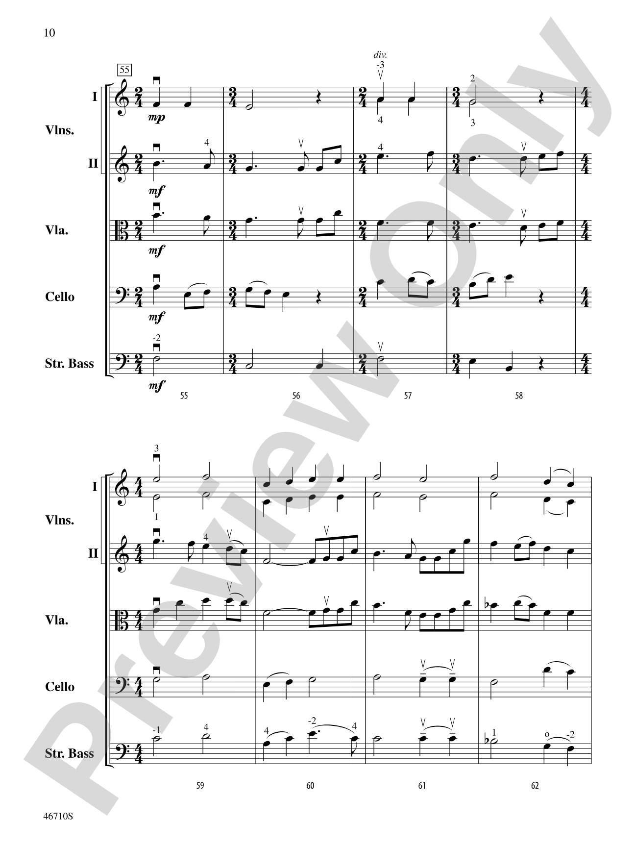 Moment at Angels Landing: String Orchestra Conductor Score & Parts