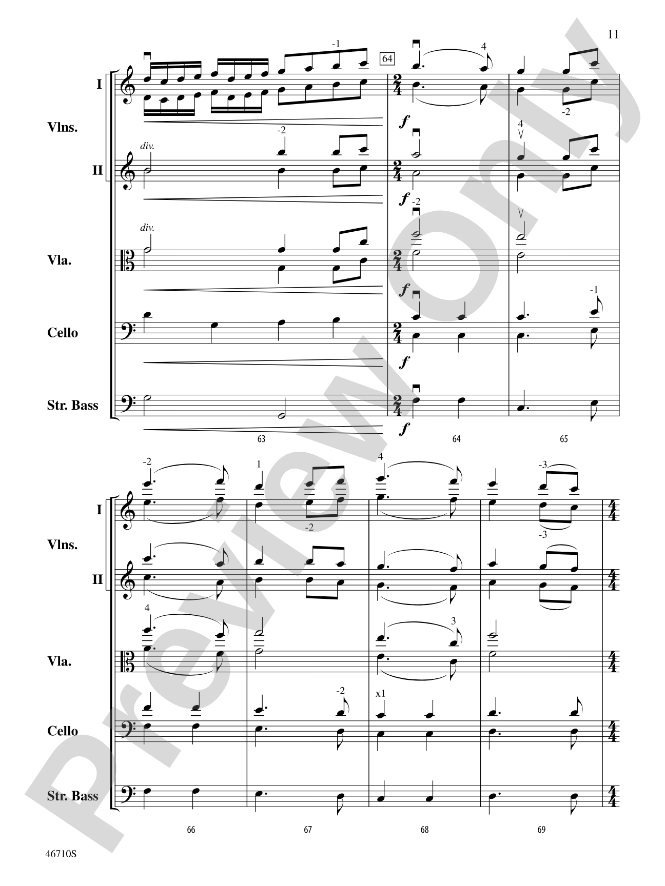 Moment at Angels Landing: String Orchestra Conductor Score & Parts