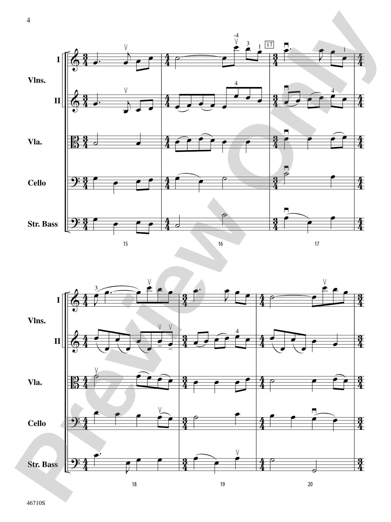 Moment at Angels Landing: String Orchestra Conductor Score & Parts
