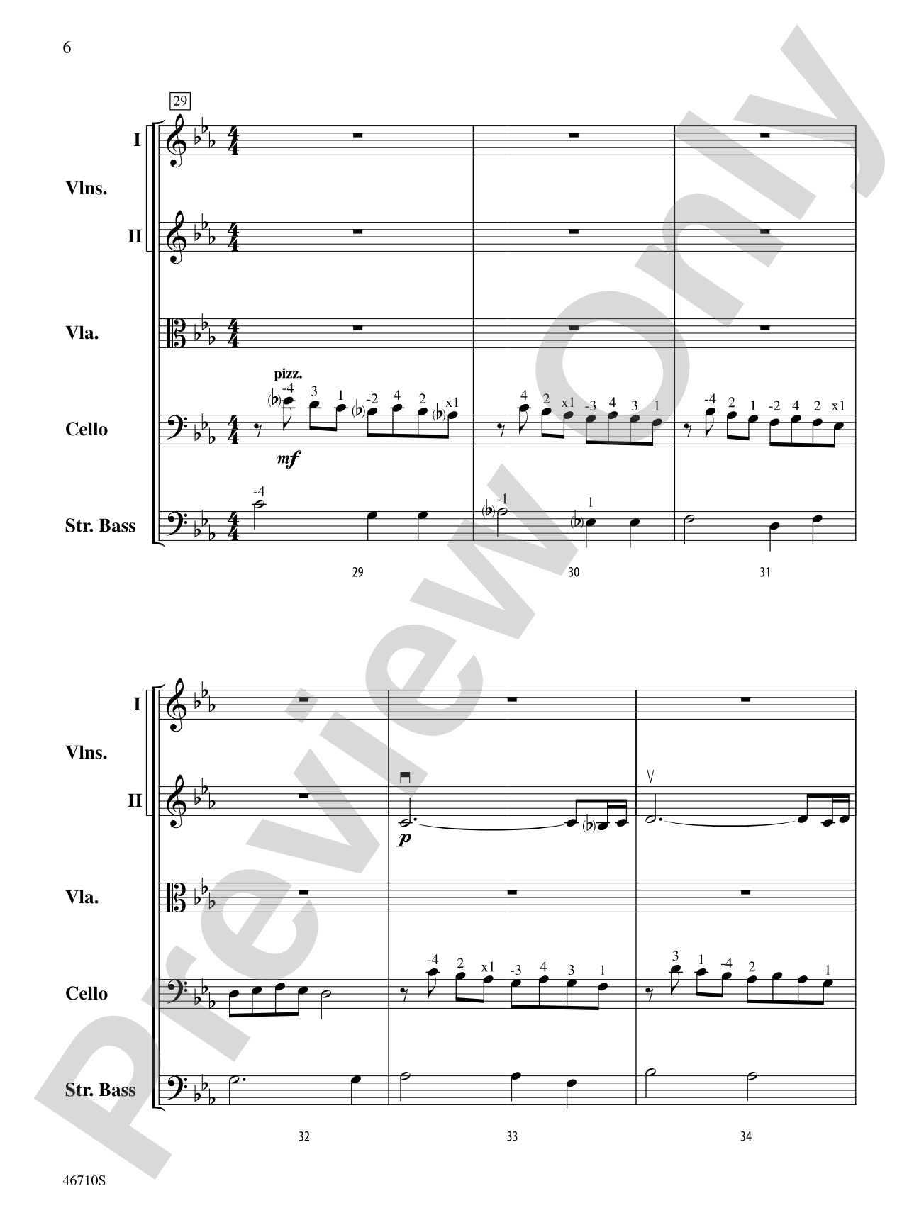 Moment at Angels Landing: String Orchestra Conductor Score & Parts