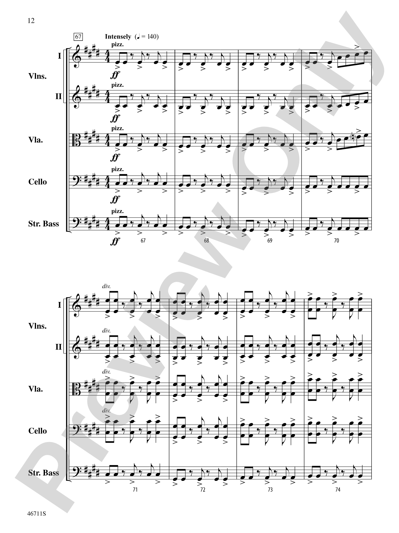 Meer Winden: String Orchestra Conductor Score & Parts