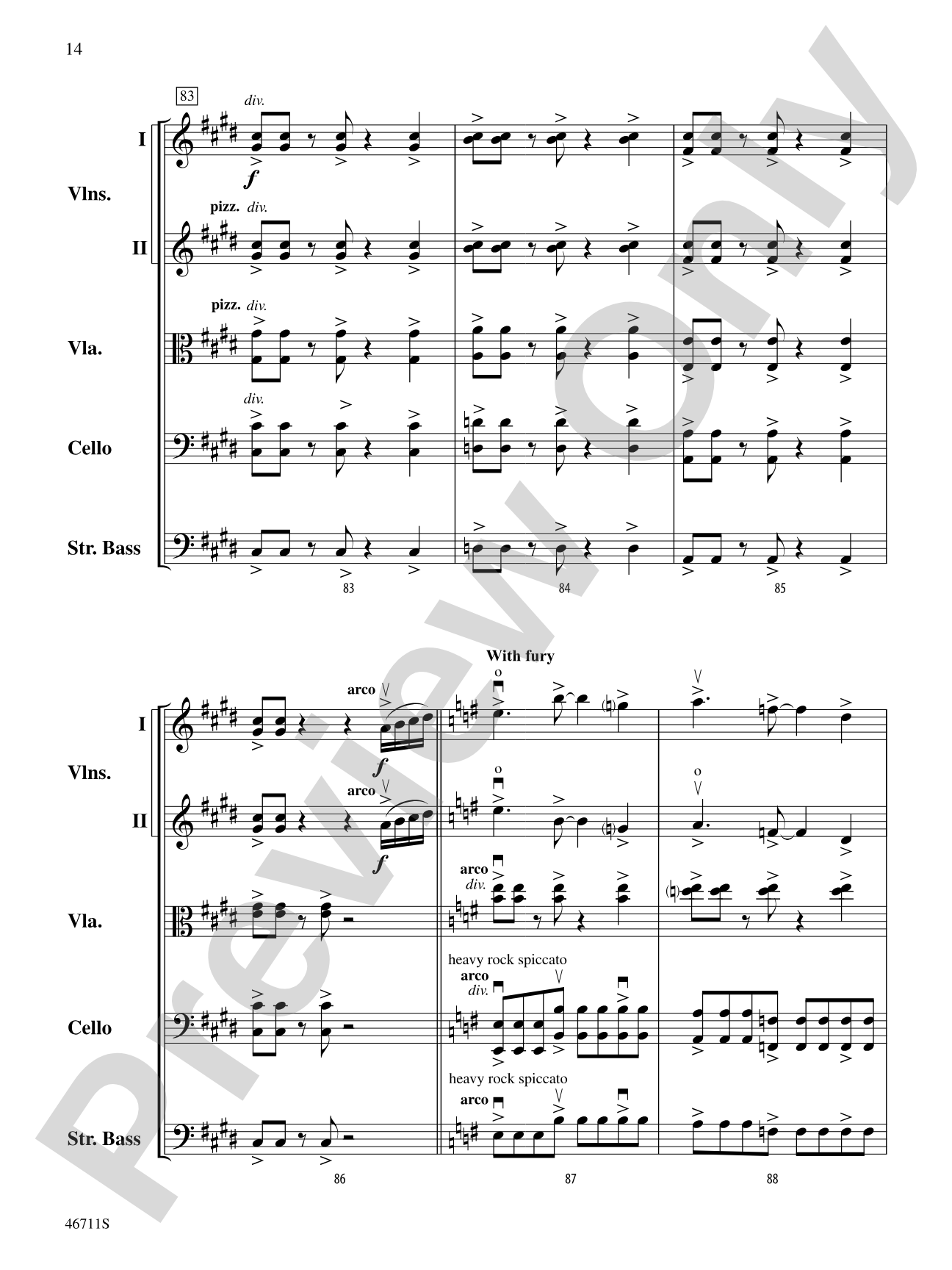 Meer Winden: String Orchestra Conductor Score & Parts