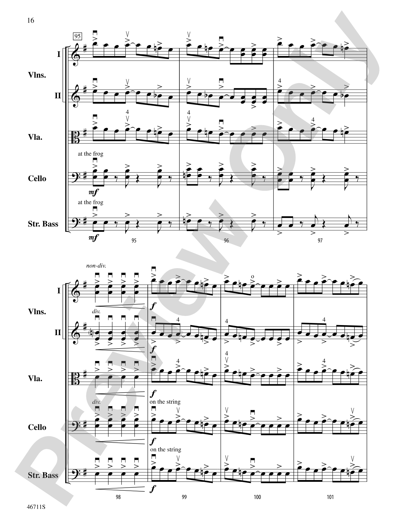 Meer Winden: String Orchestra Conductor Score & Parts