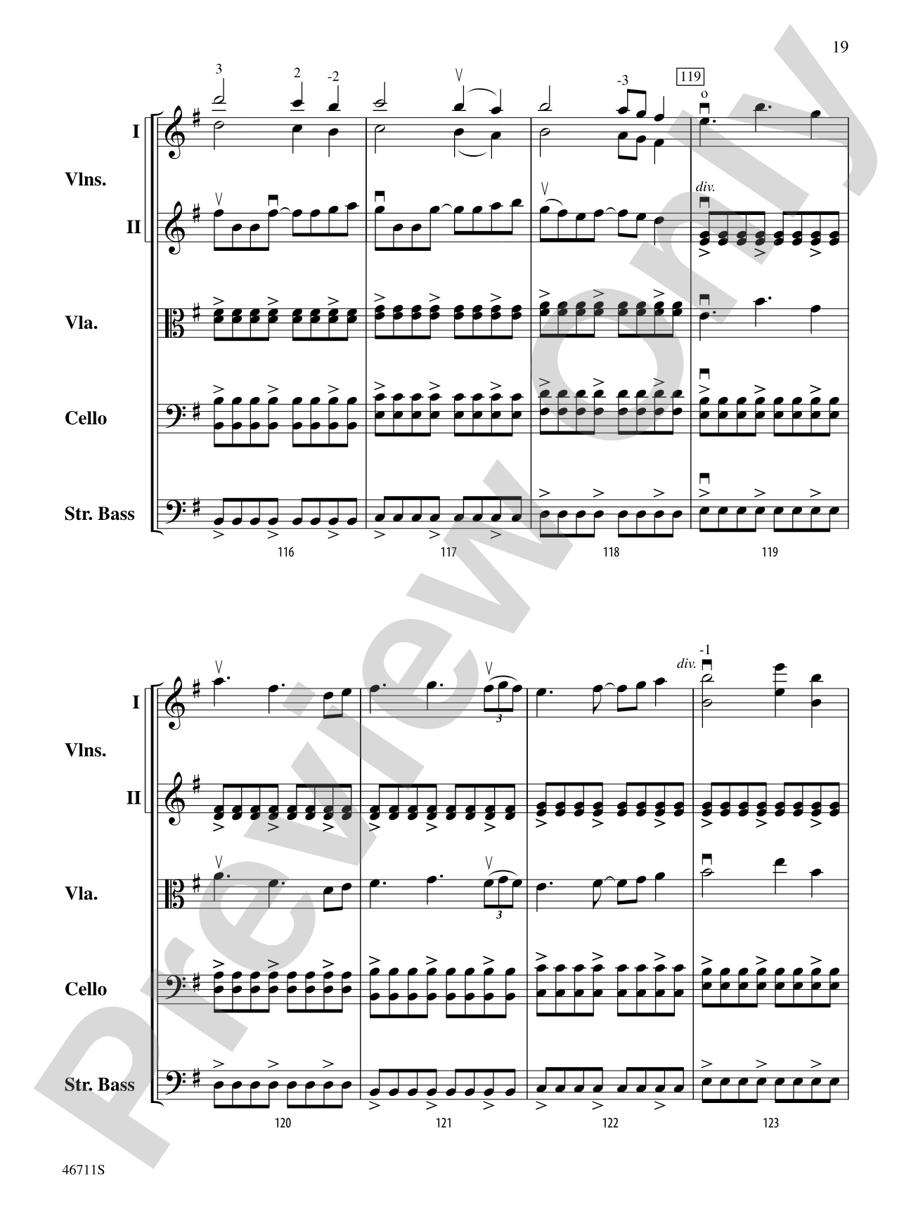 Meer Winden: String Orchestra Conductor Score & Parts