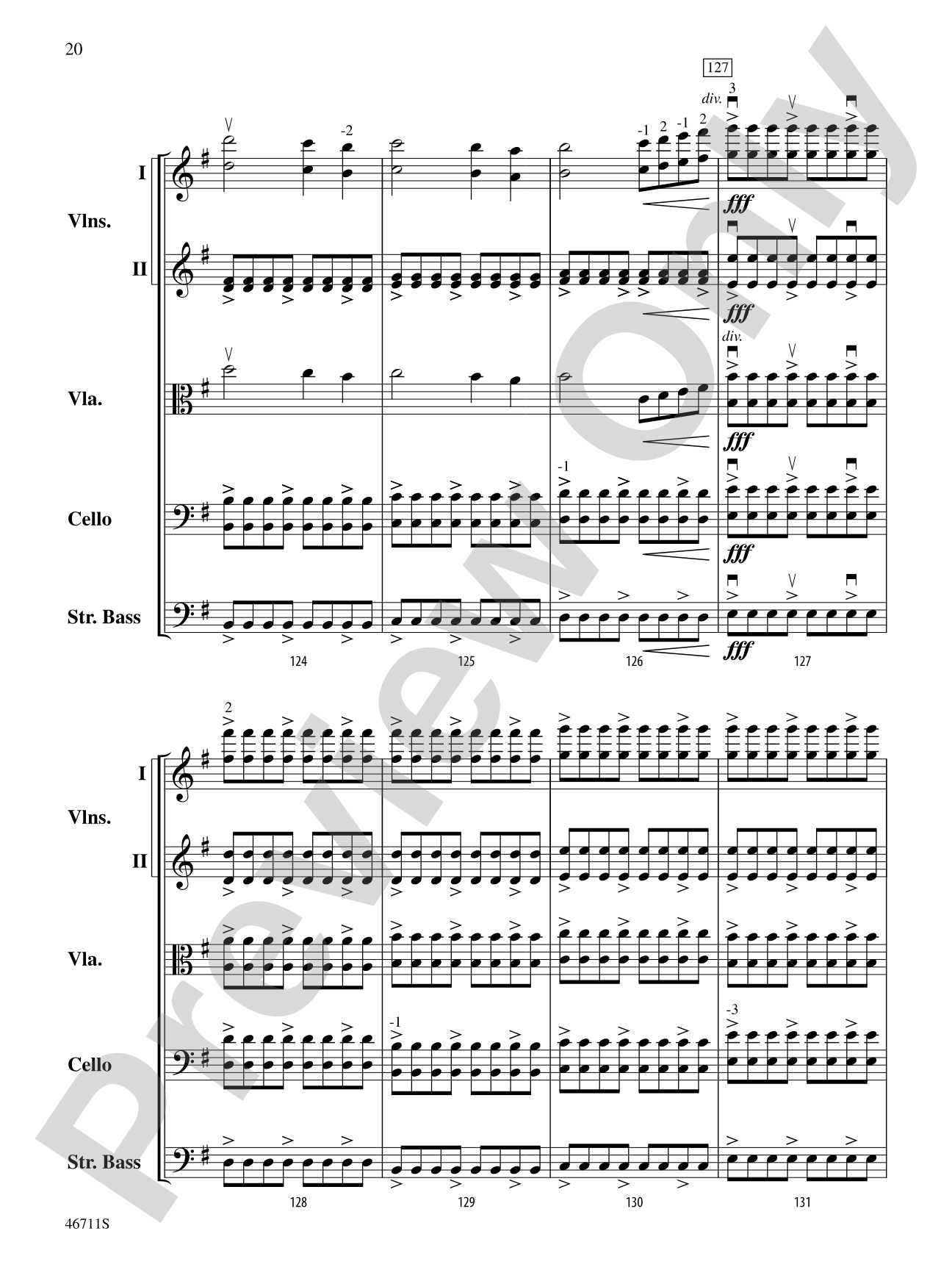 Meer Winden: String Orchestra Conductor Score & Parts