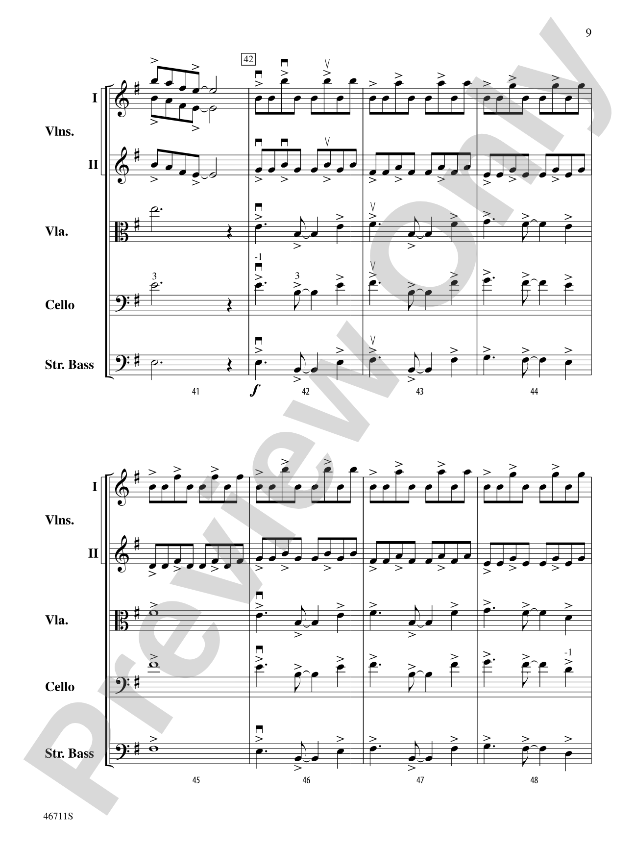 Meer Winden: String Orchestra Conductor Score & Parts