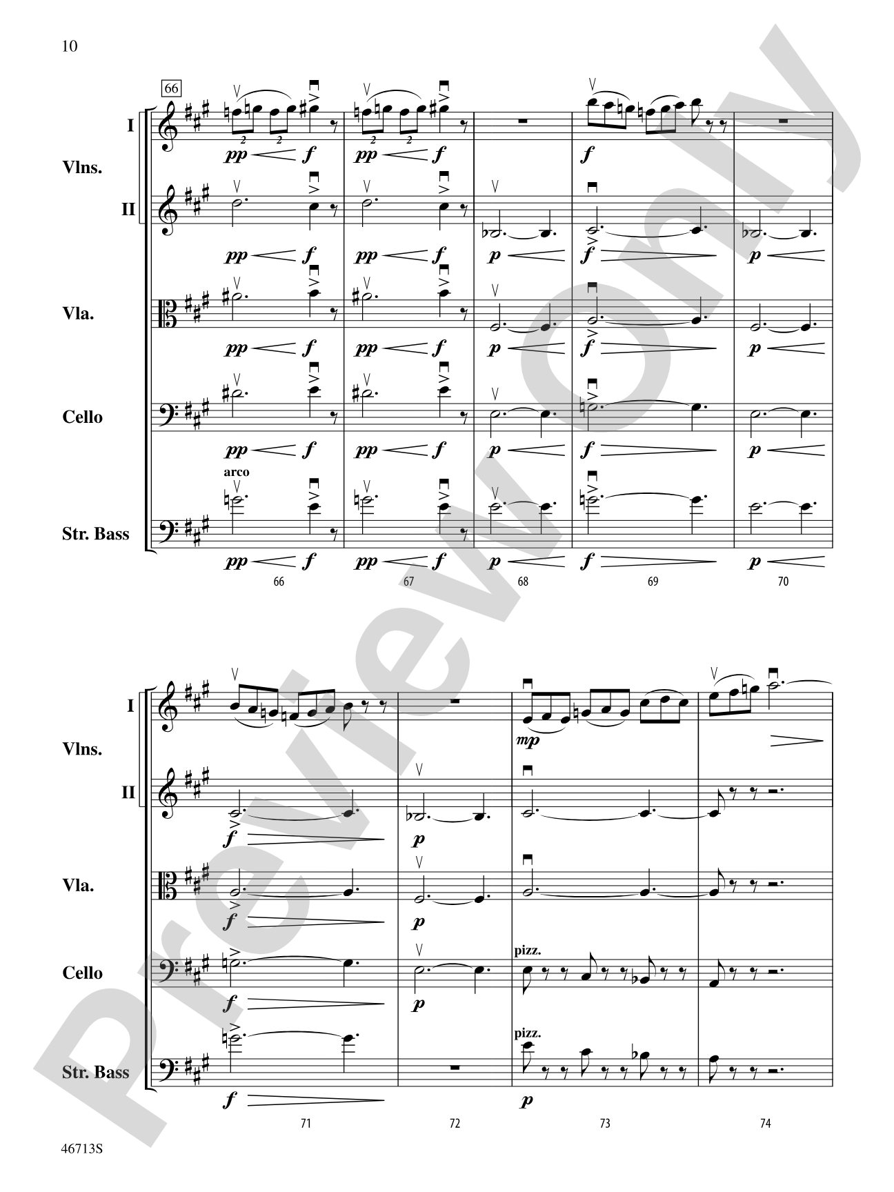 The Elements: String Orchestra Conductor Score & Parts