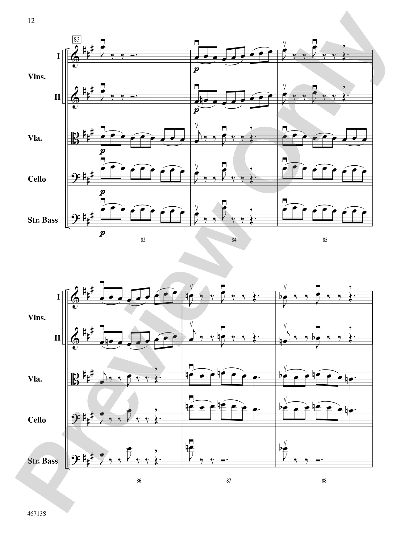 The Elements: String Orchestra Conductor Score & Parts