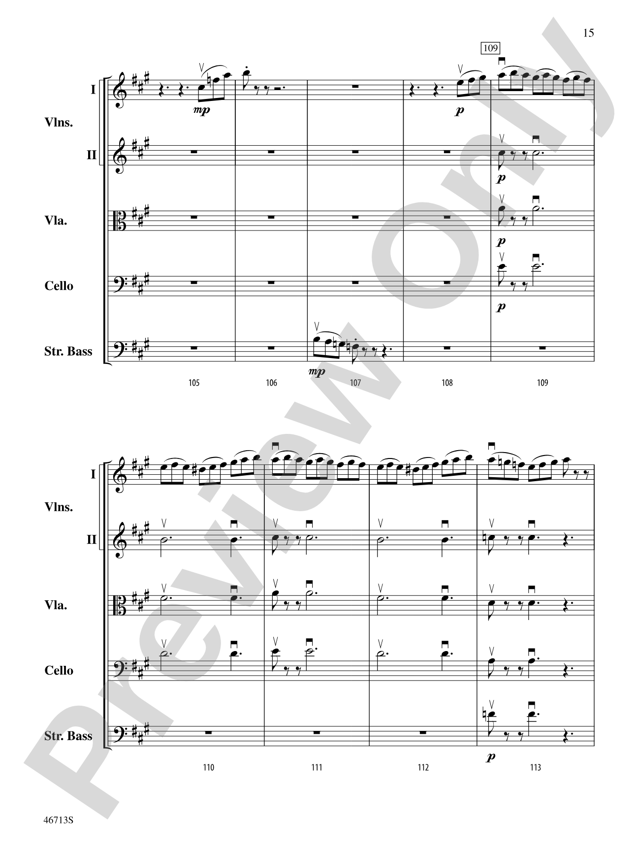 The Elements: String Orchestra Conductor Score & Parts