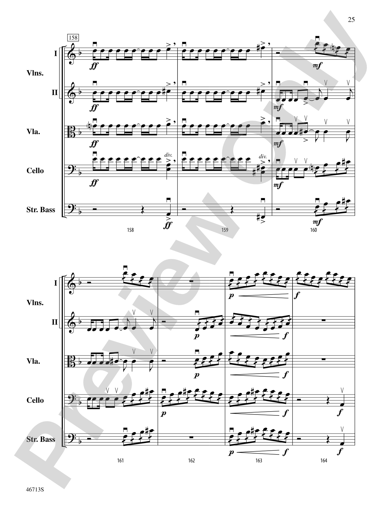The Elements: String Orchestra Conductor Score & Parts