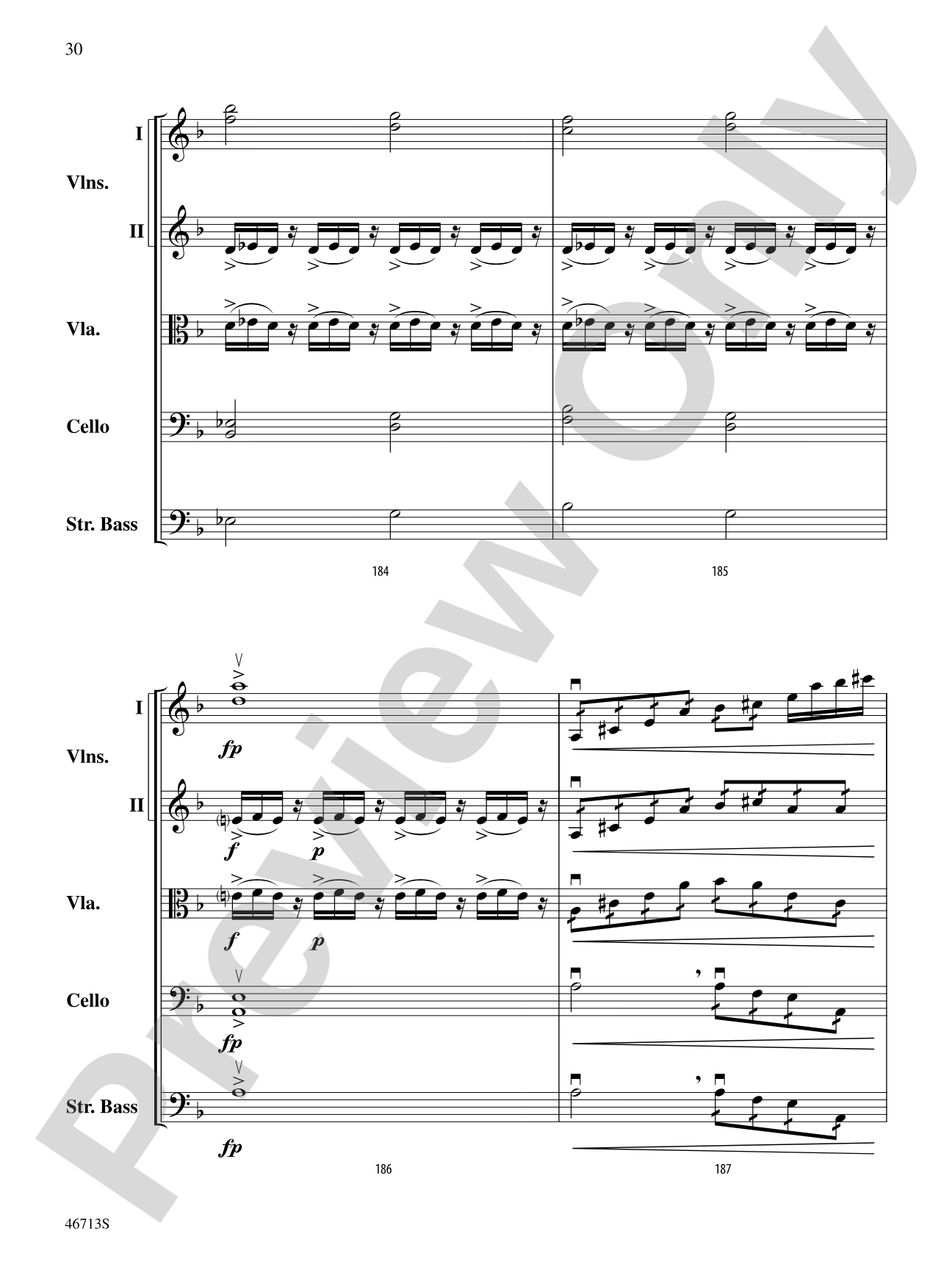 The Elements: String Orchestra Conductor Score & Parts