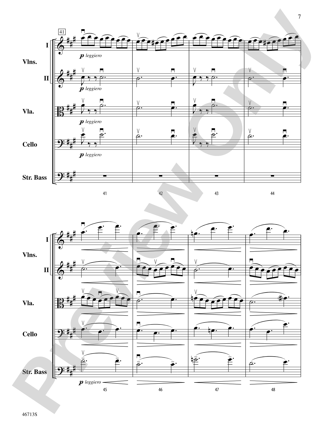 The Elements: String Orchestra Conductor Score & Parts