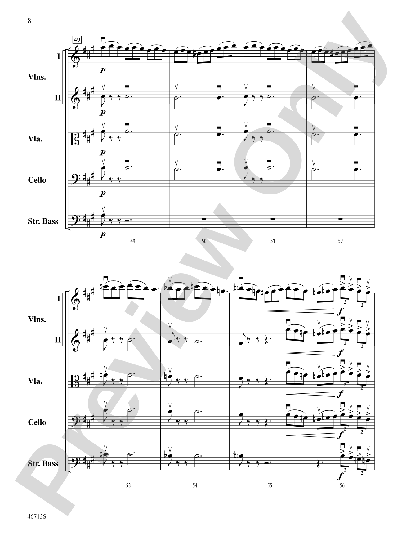 The Elements: String Orchestra Conductor Score & Parts