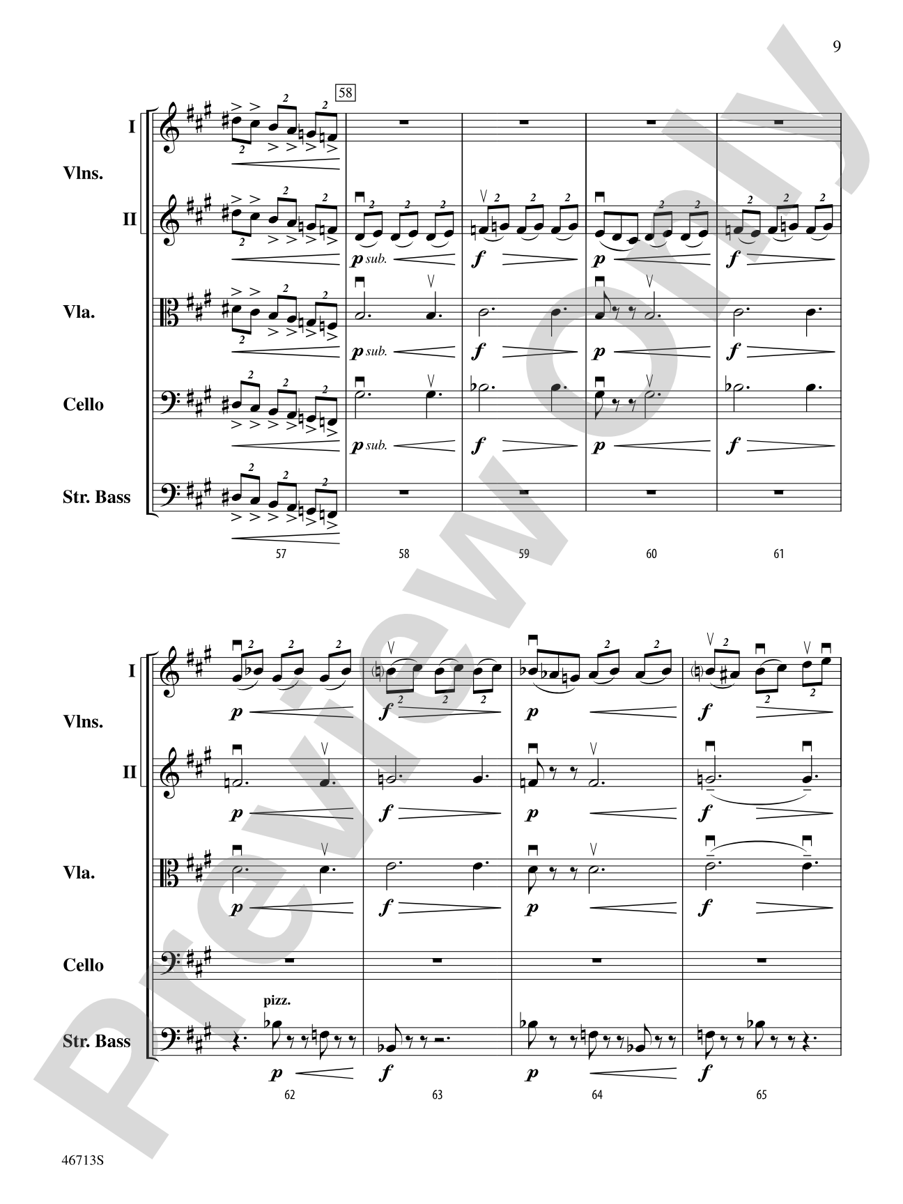 The Elements: String Orchestra Conductor Score & Parts