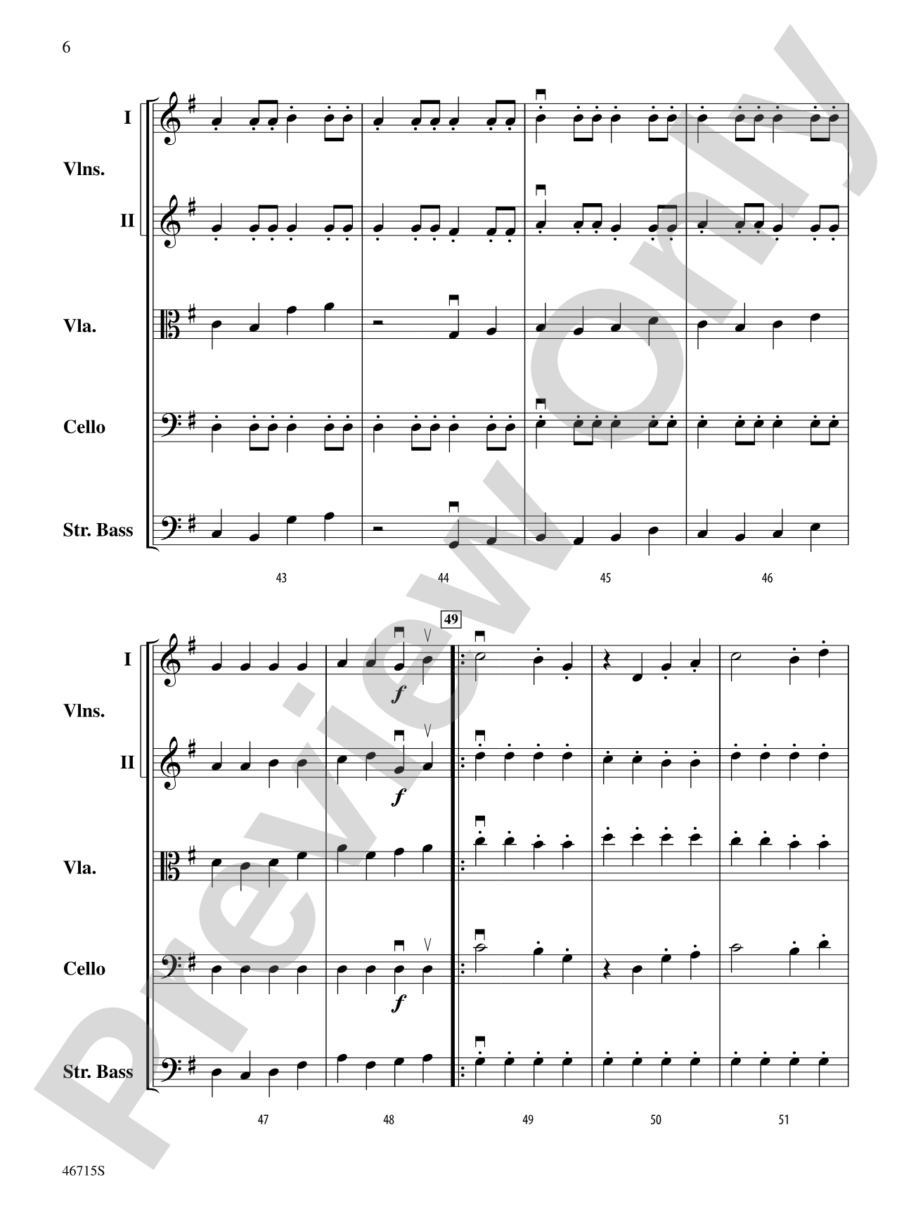 Spring at Last: String Orchestra Conductor Score & Parts