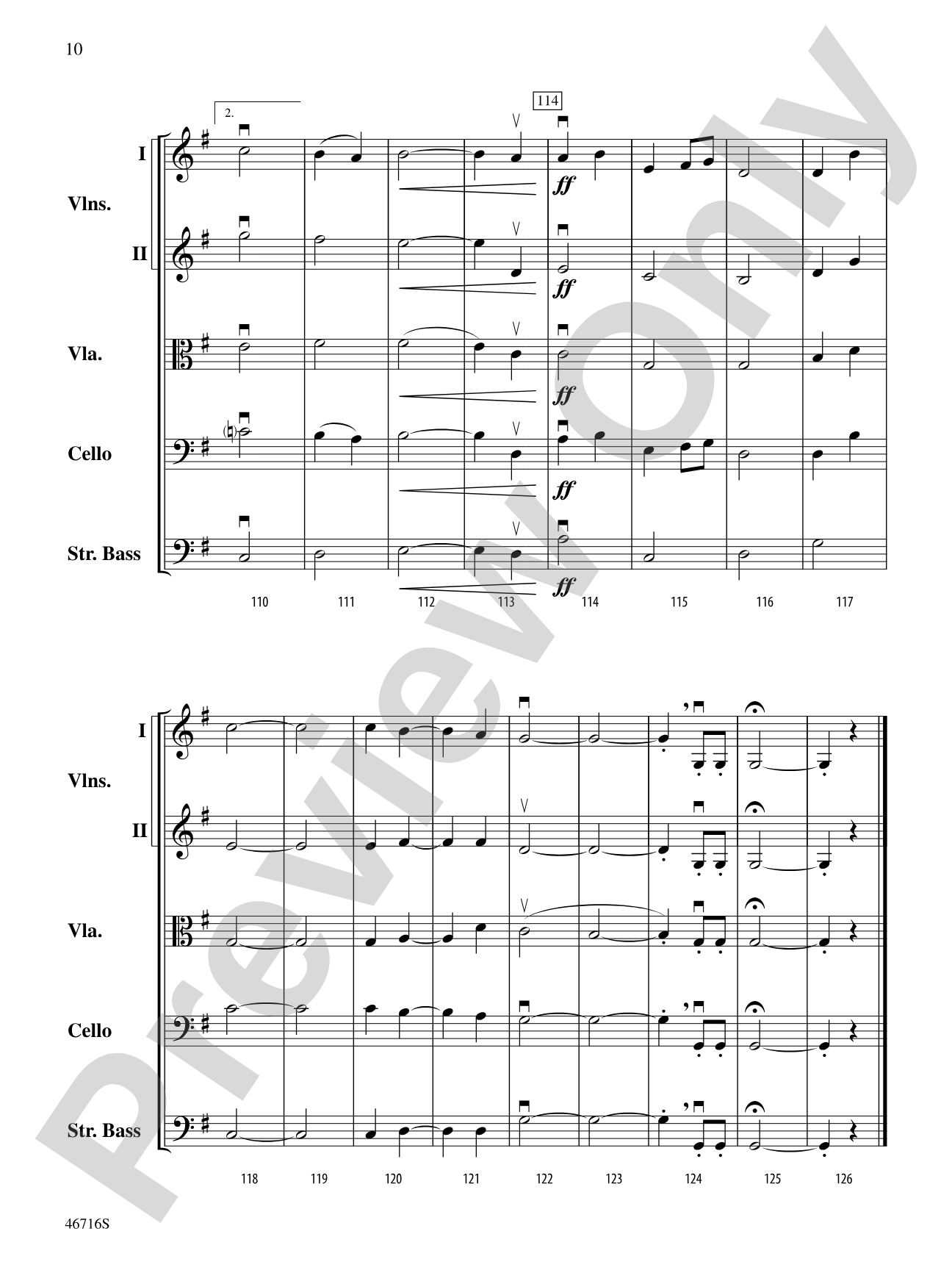 Enter the Laureates: String Orchestra Conductor Score & Parts