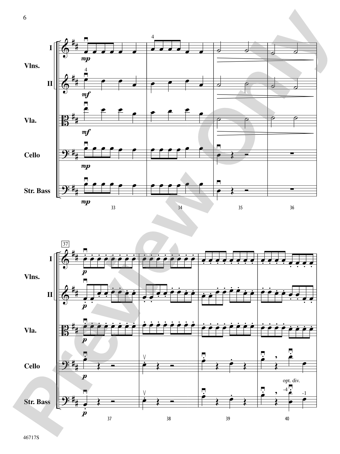 Hunter's Moon: String Orchestra Conductor Score & Parts